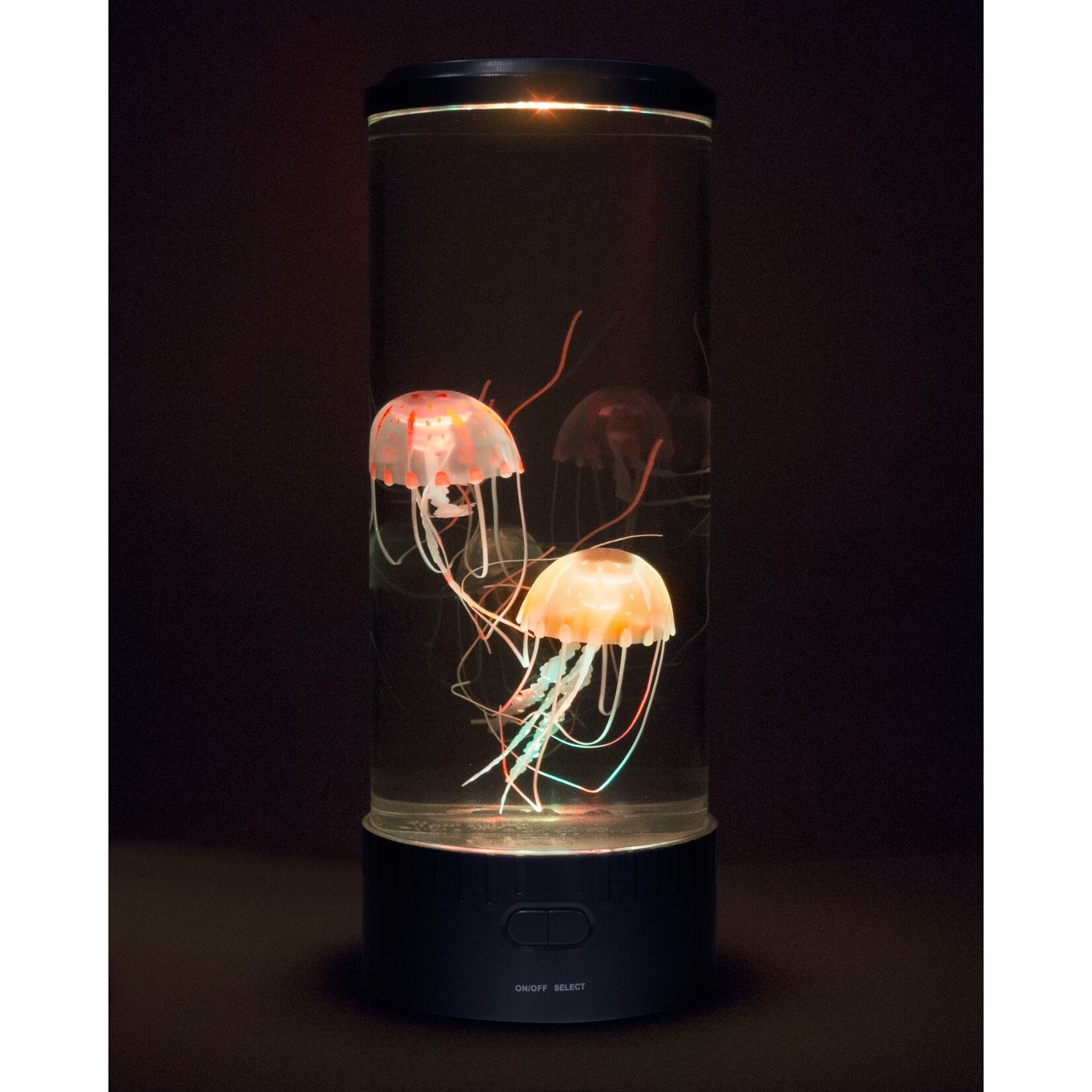 Electric Jellyfish Mood Light - Plugs In (Dimensions: 14High x 5Round)