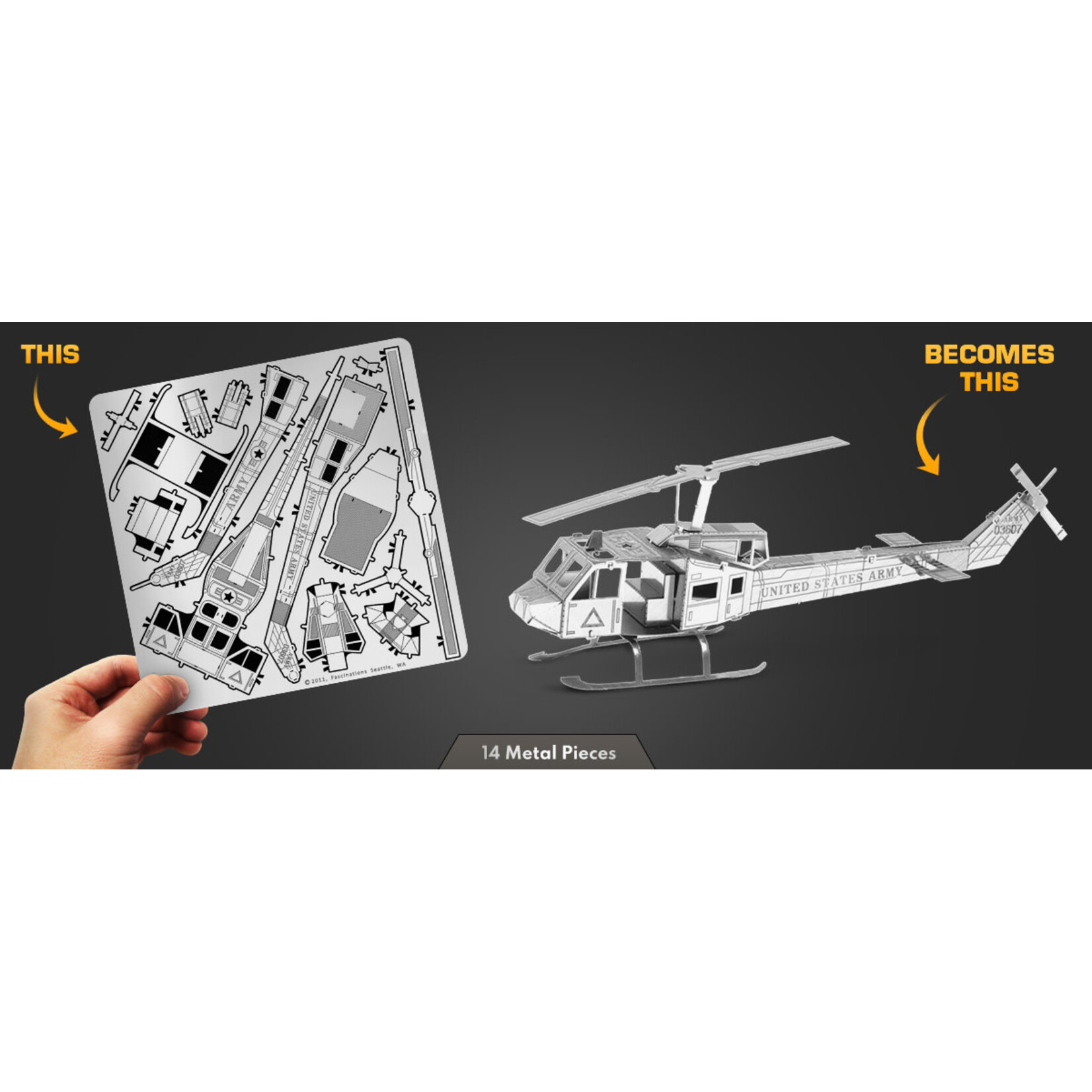 Huey UH-1 helicopter