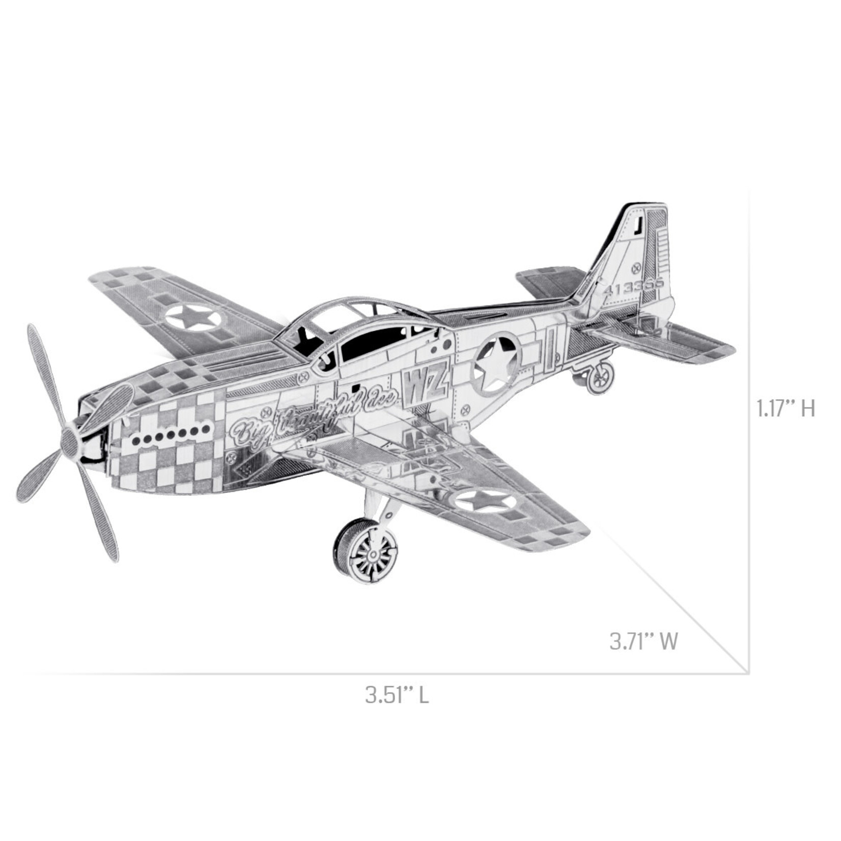 Mustang P-51 Boeing plane