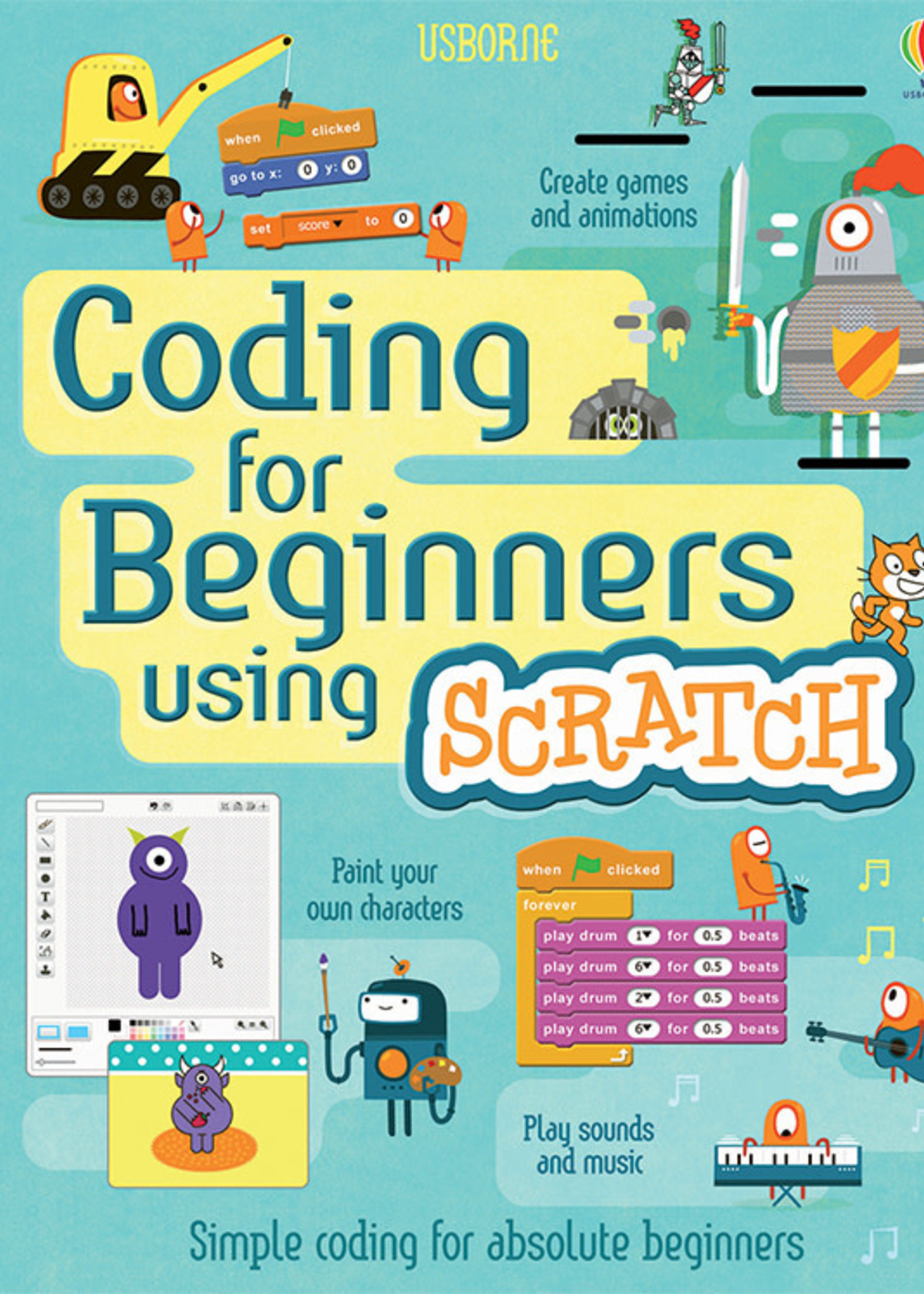 Usborne Coding for Beginners Using Scratch IR