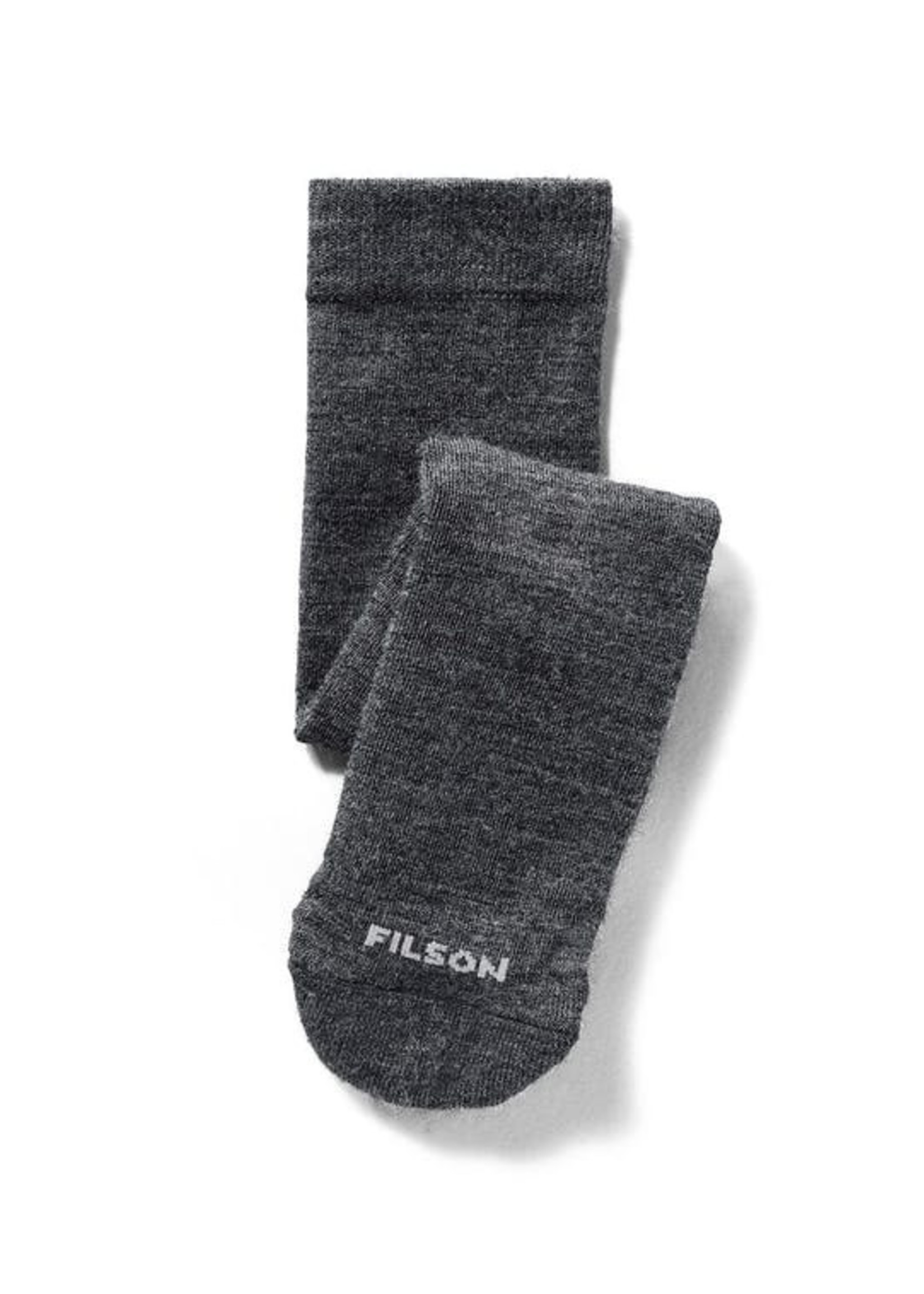Filson Everyday Crew Sock: Charcoal