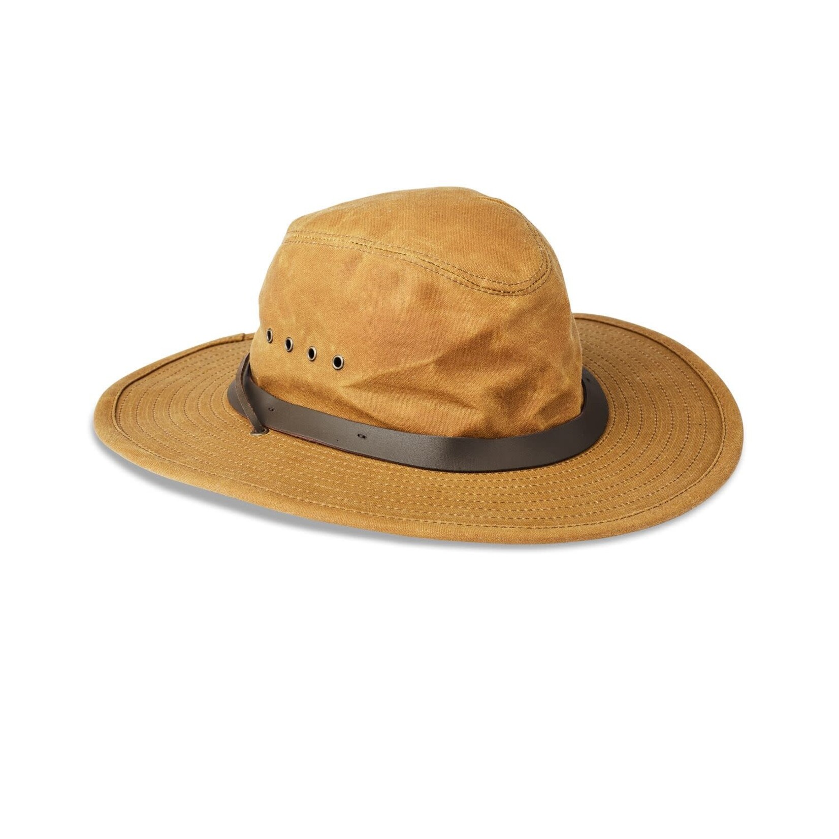Filson Tin Bush Hat: DarkTan