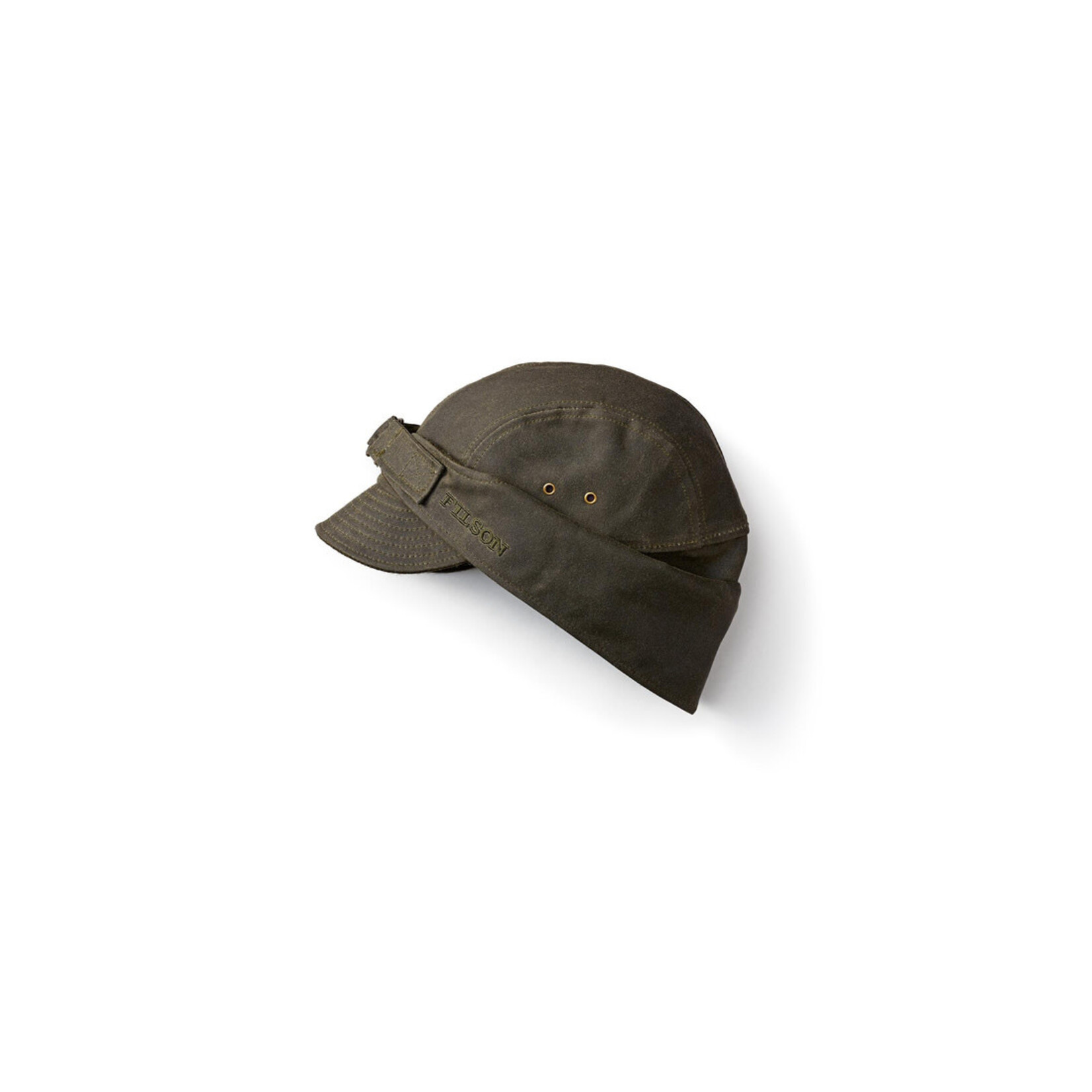 Filson Insulated Tin Cloth Cap: OtterGreen