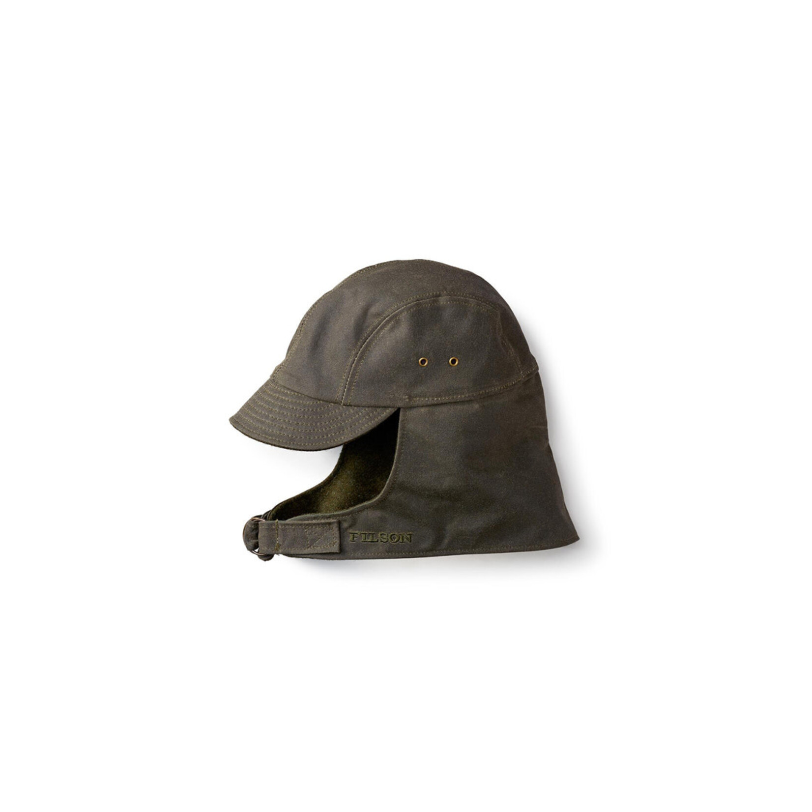 Filson Insulated Tin Cloth Cap: OtterGreen