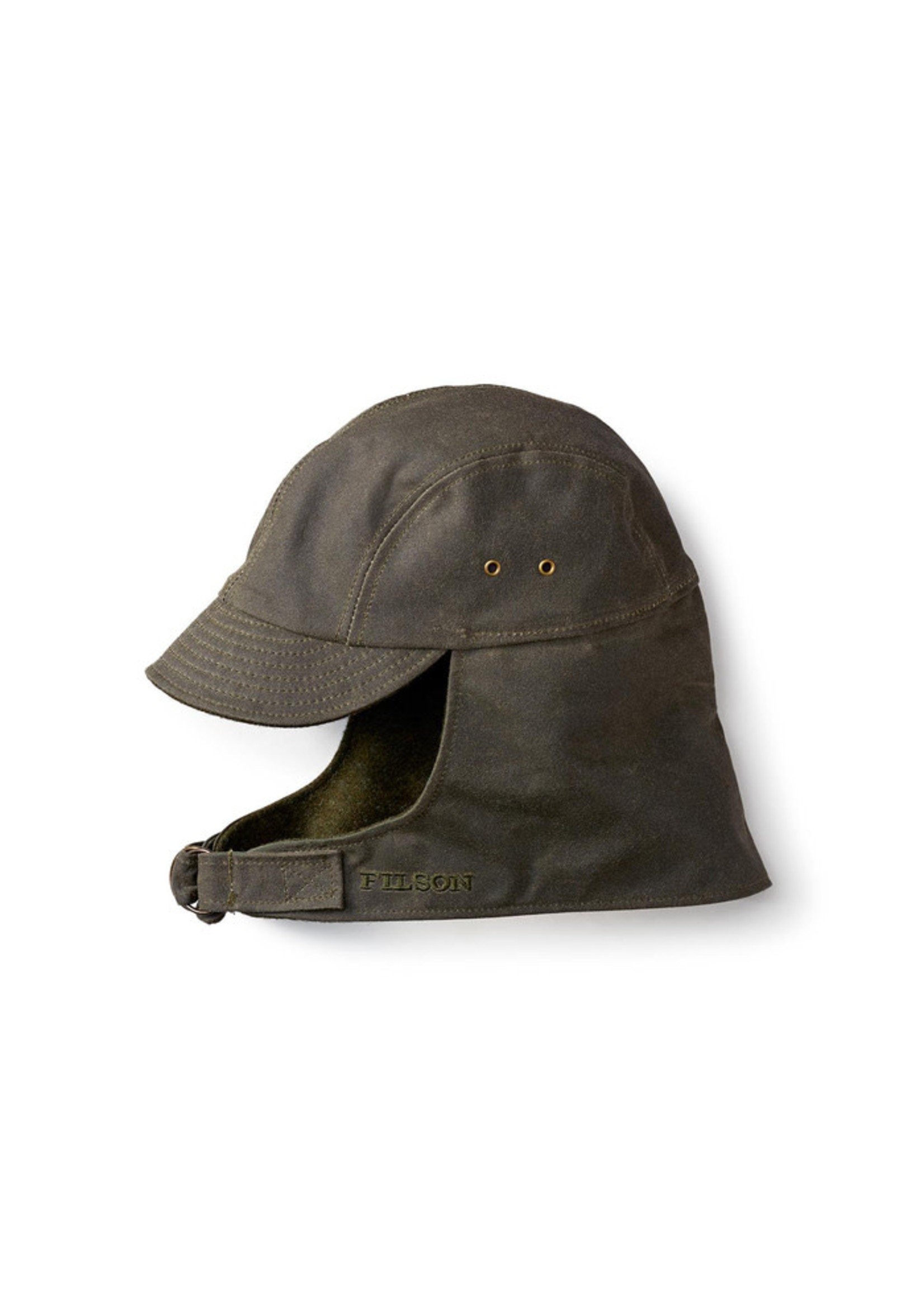 Filson Insulated Tin Cloth Cap: OtterGreen