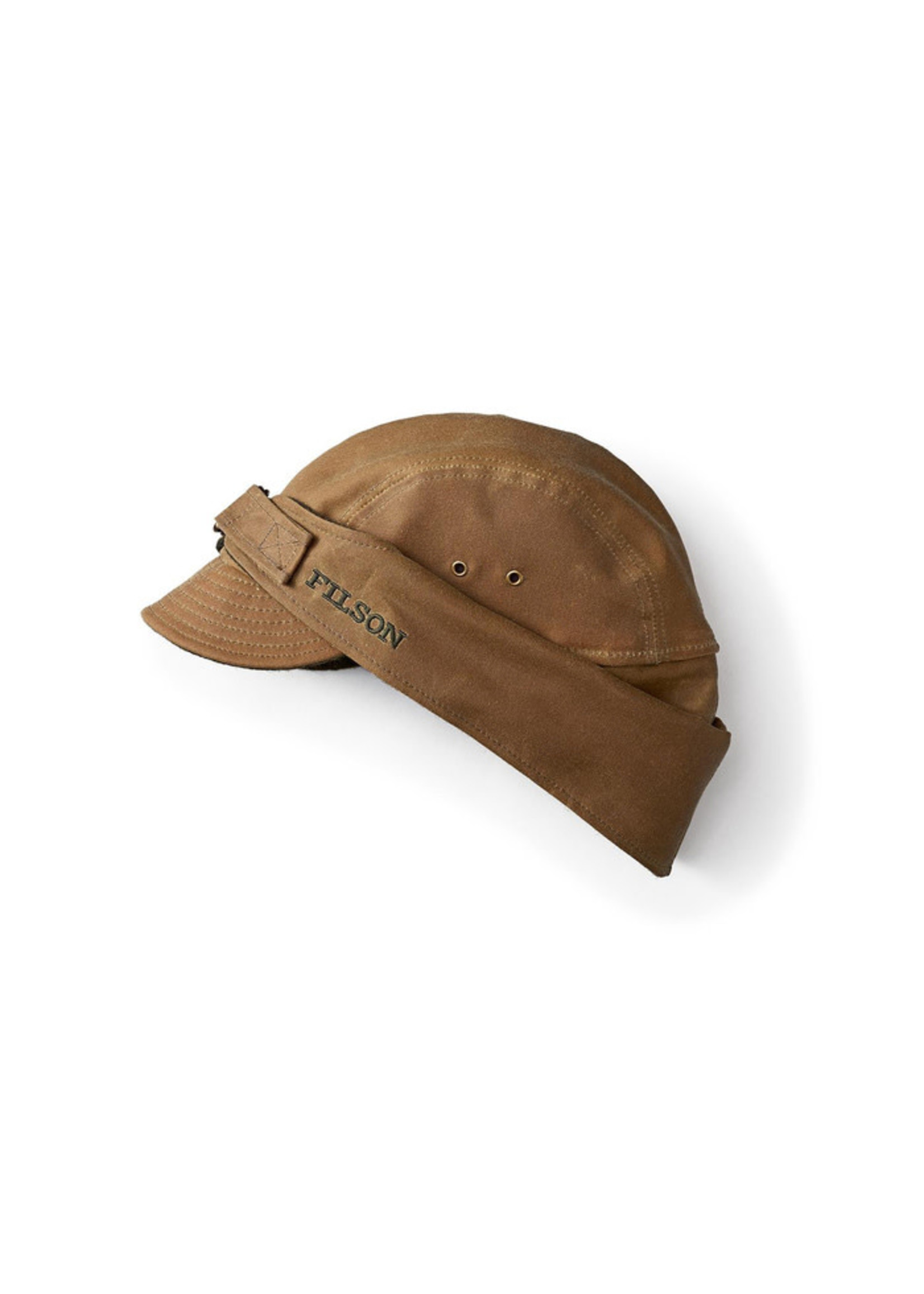 Filson Tin Cloth Wildfowl Hat: DarkTan