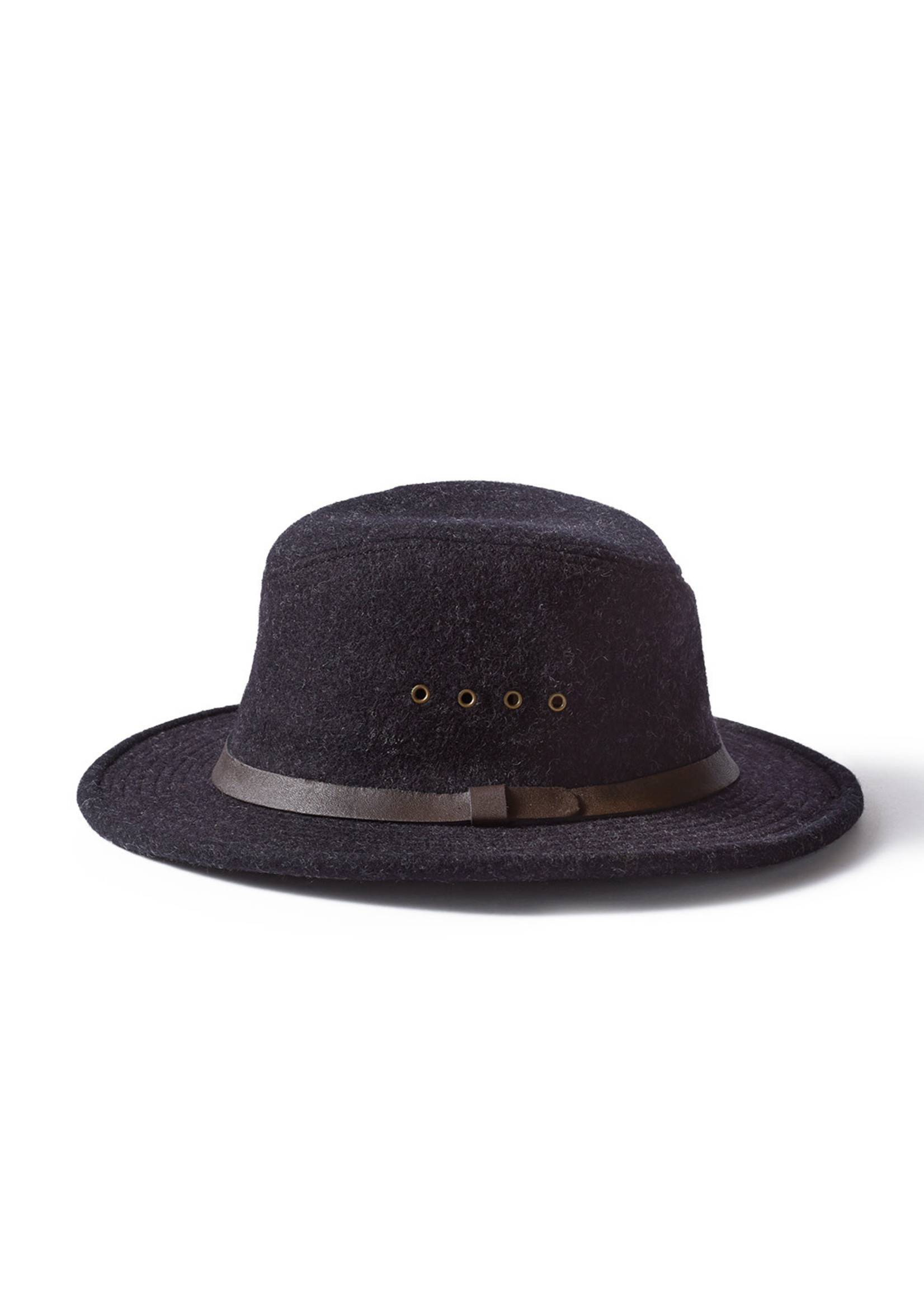 Filson Wool Packer Hat: Charcoal