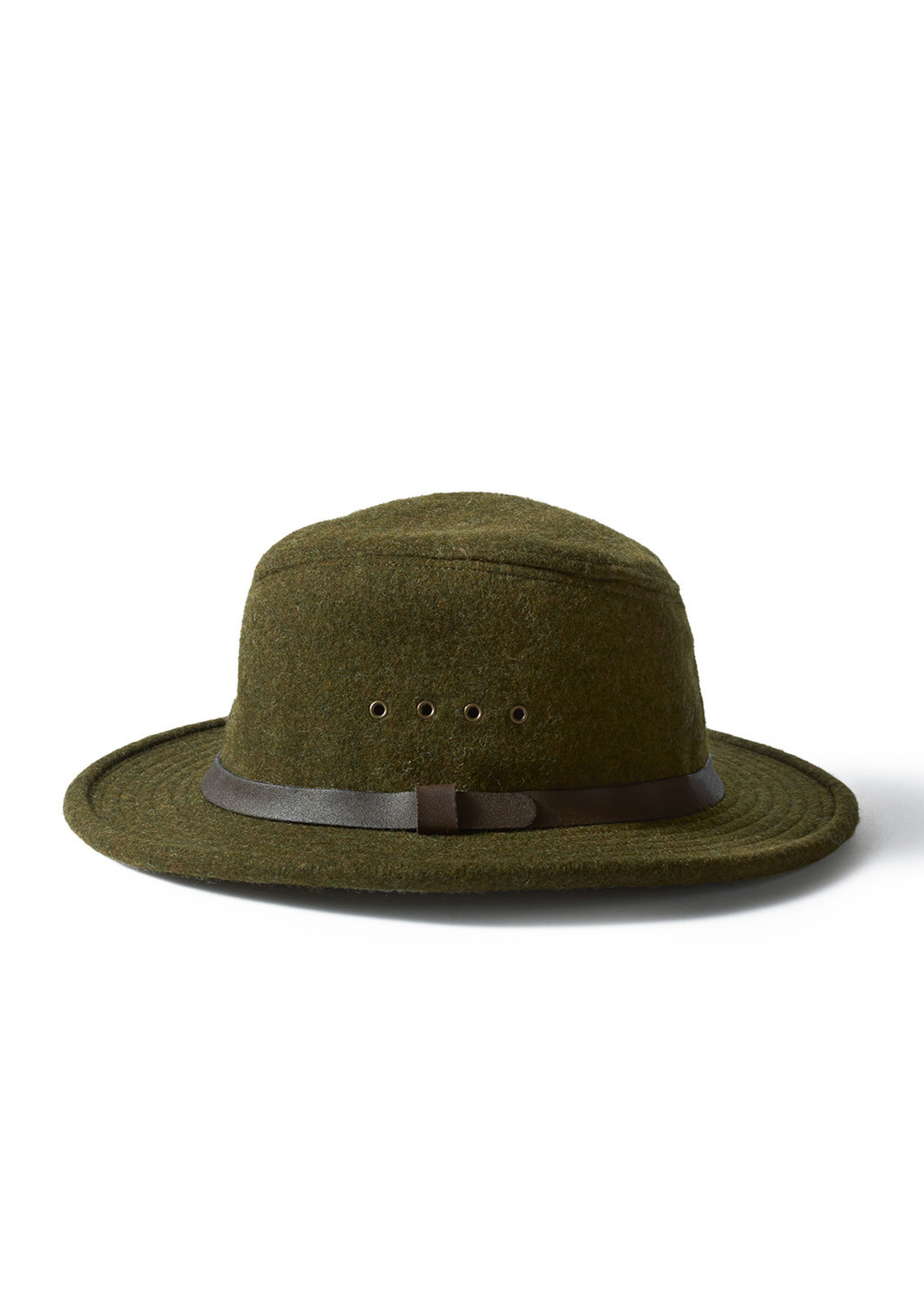 Filson Wool Packer Hat: ForestGrn