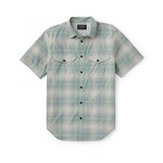 Filson Twin Lakes Short Sleeve Sport Shirt: SageCream