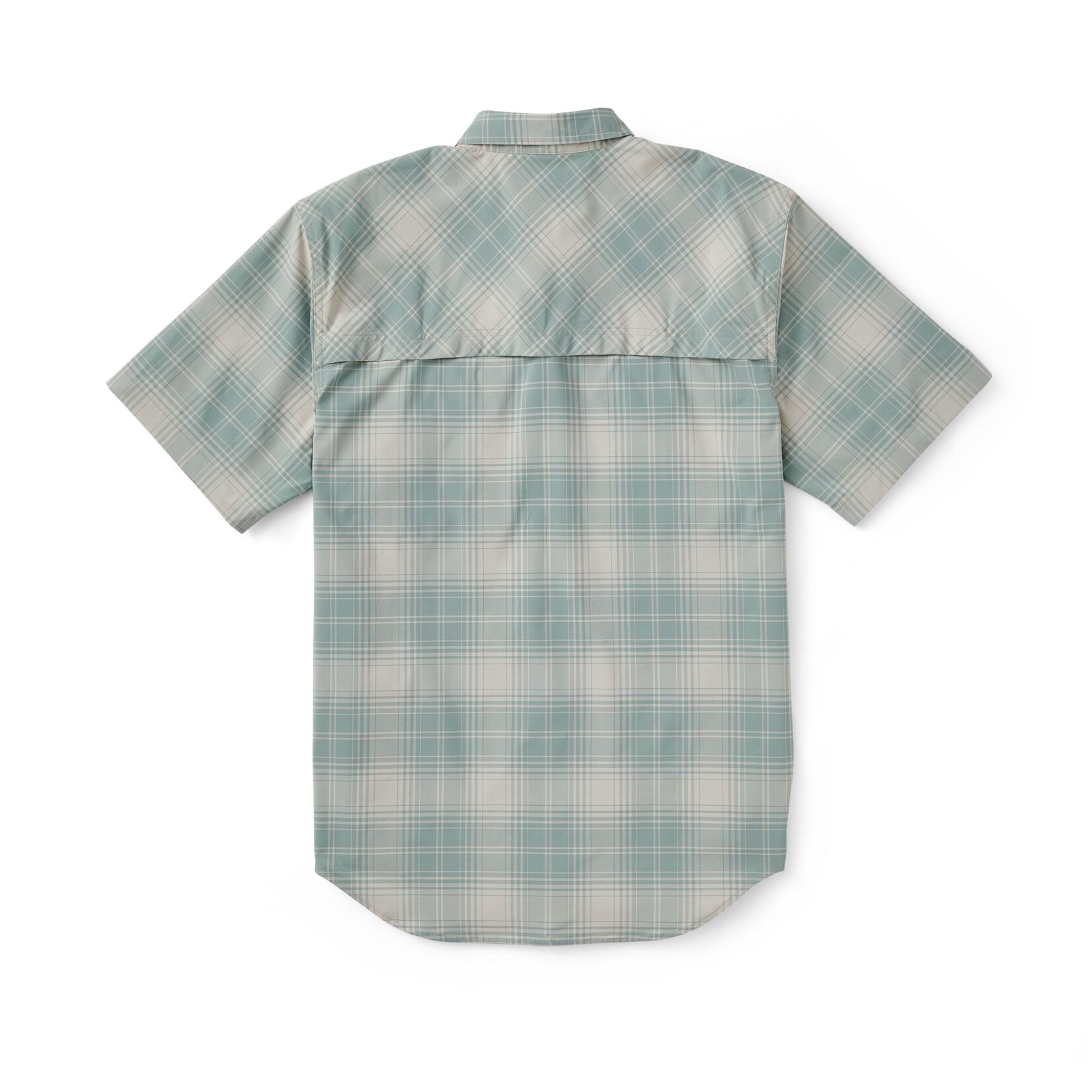 Filson Twin Lakes Short Sleeve Sport Shirt: SageCream