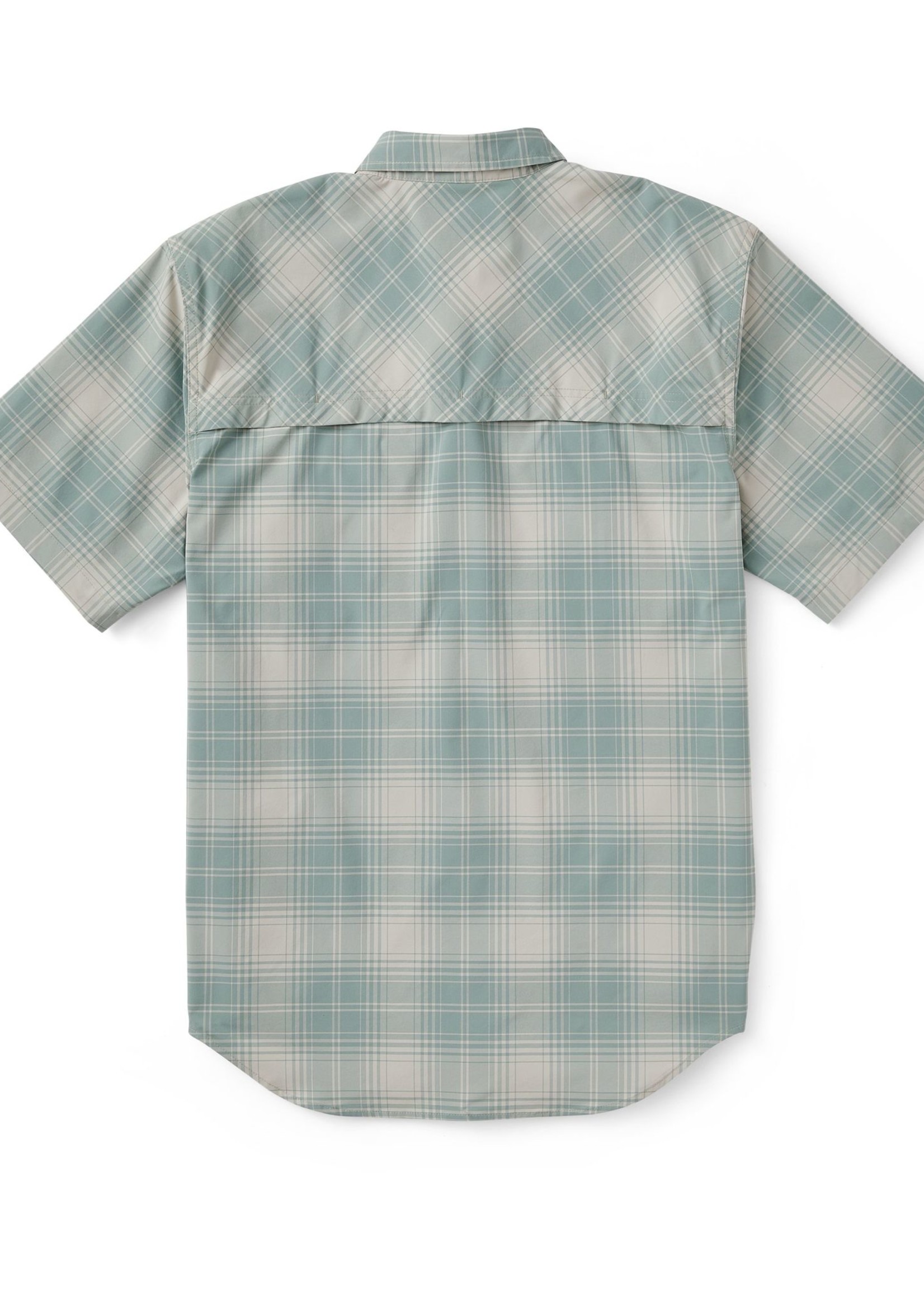 Filson Twin Lakes Short Sleeve Sport Shirt: SageCream