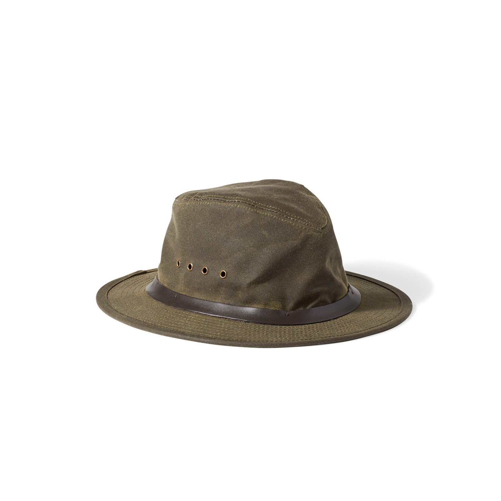 Filson Tin Packer Hat: OtterGreen