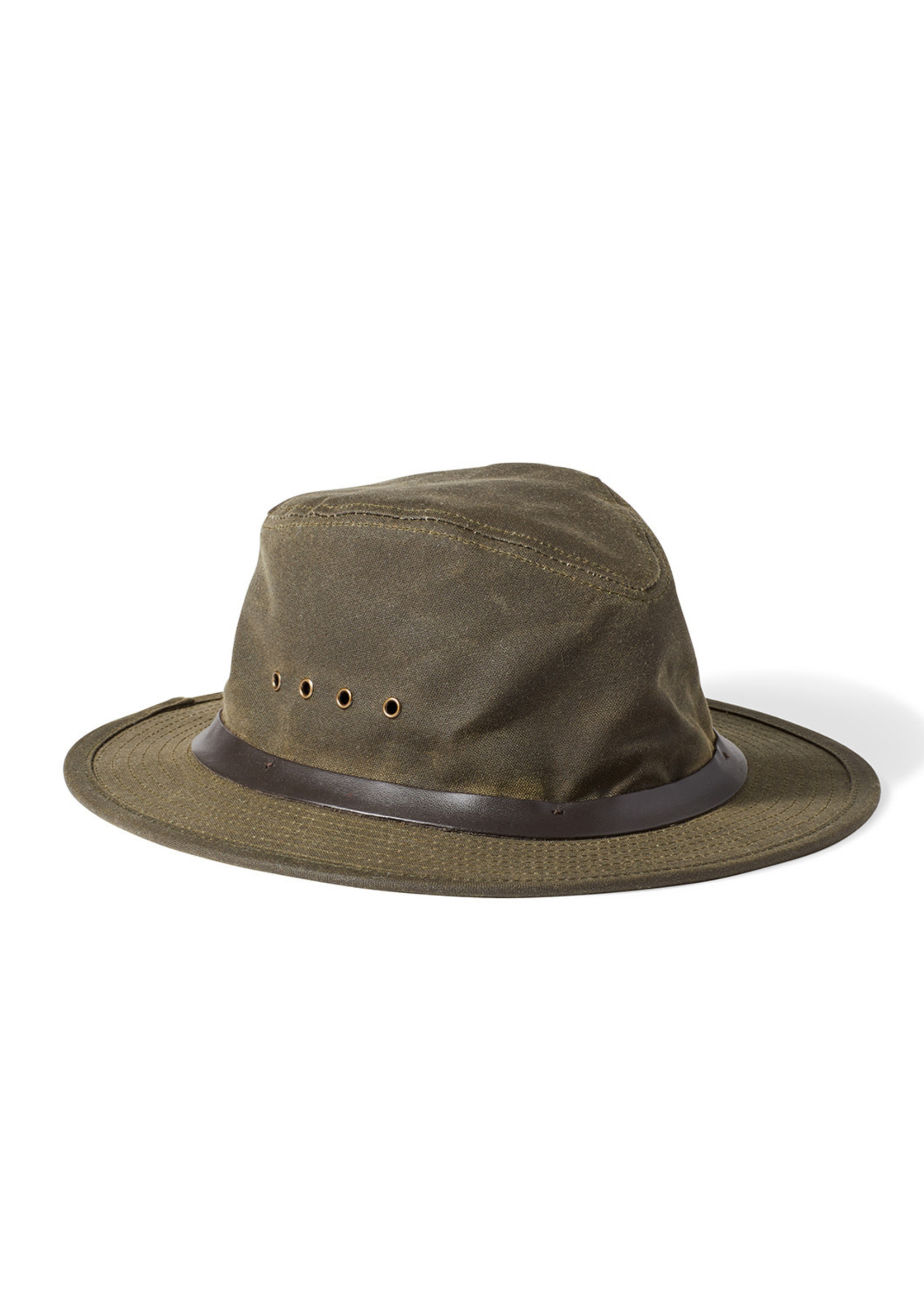 Filson Tin Packer Hat: OtterGreen