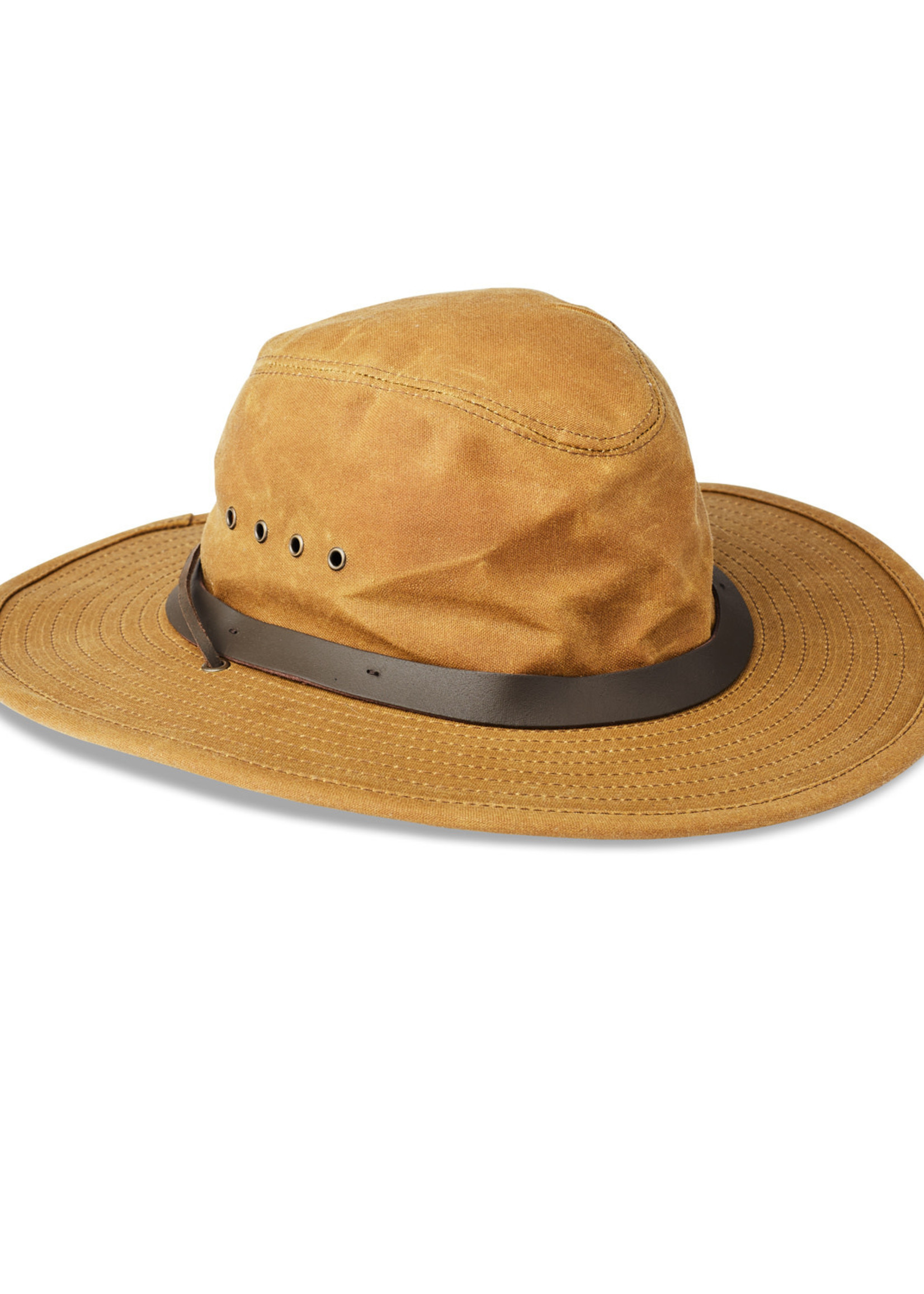 Filson Tin Bush Hat: DarkTan