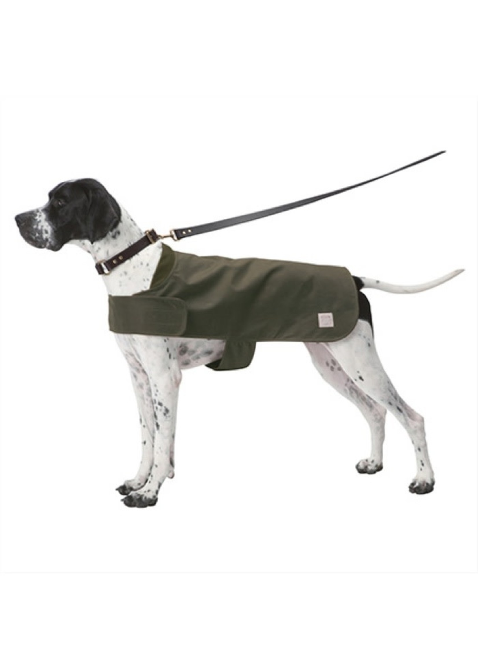 Filson Shelter Cloth Dog Coat: OtterGreen