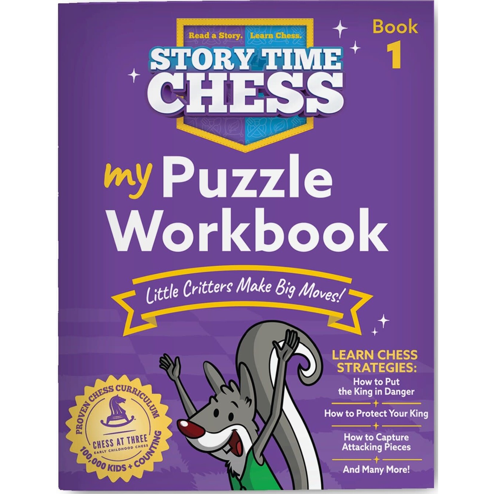Thinking Cup Games Story Time Chess My Puzzle Workbook 1