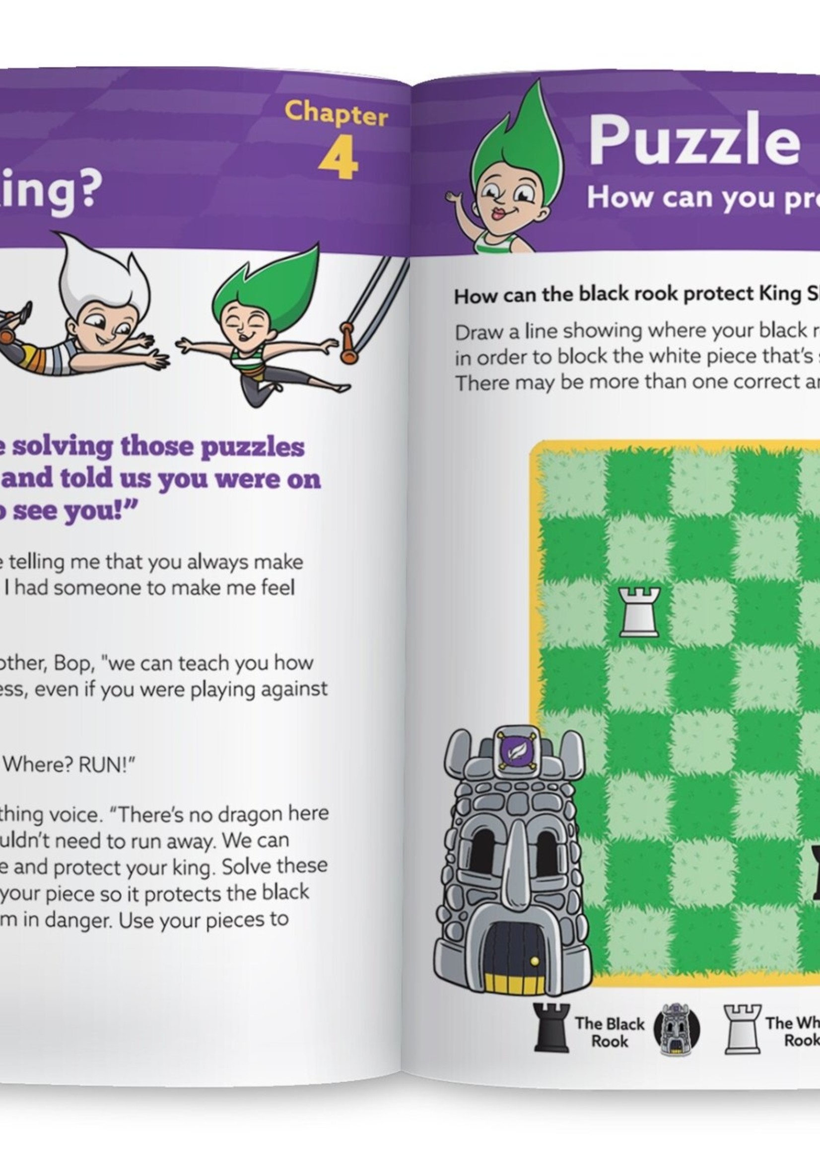 Thinking Cup Games Story Time Chess My Puzzle Workbook 1