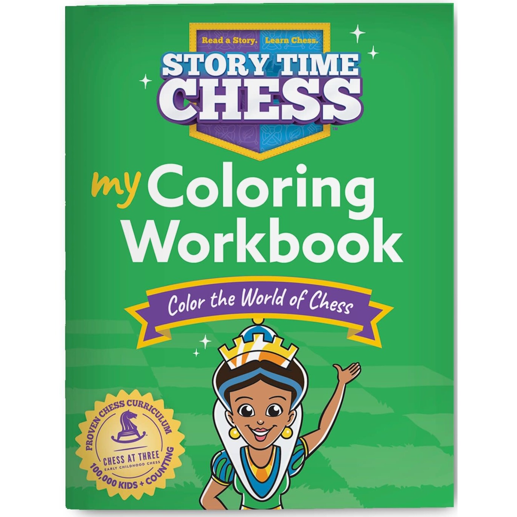 Thinking Cup Games Story Time Chess My Coloring Workbook 1