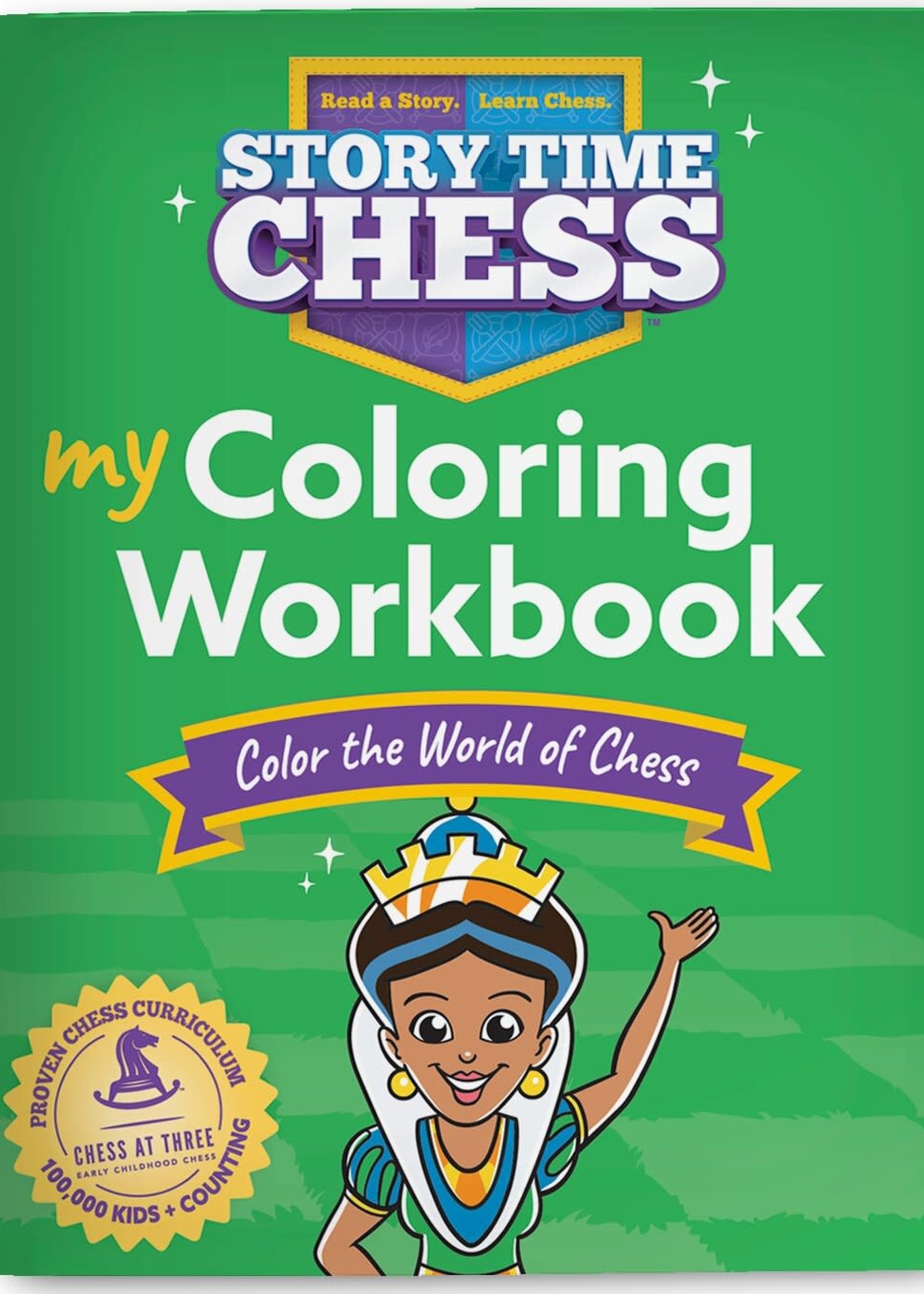 Thinking Cup Games Story Time Chess My Coloring Workbook 1