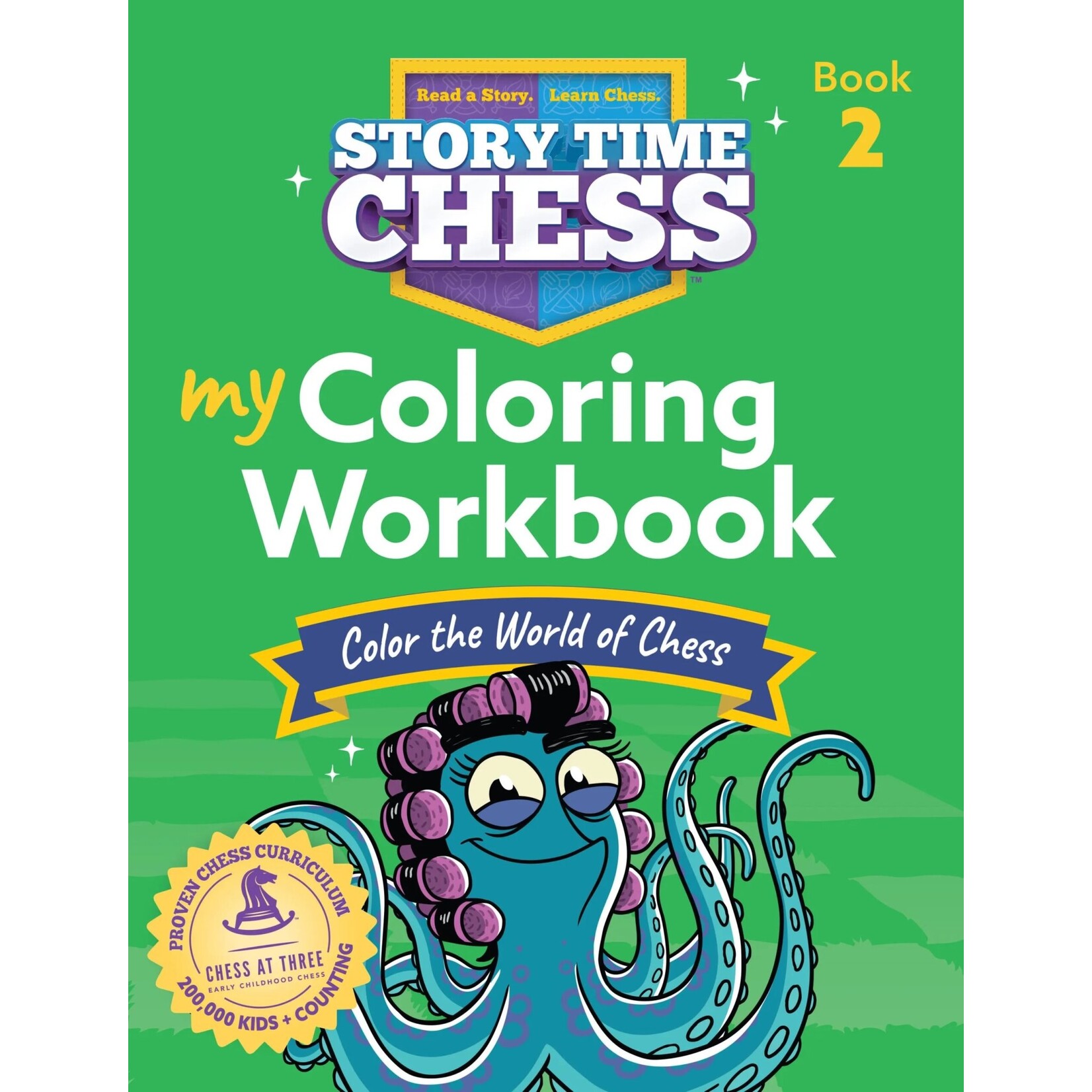 Thinking Cup Games Story Time Chess My Coloring Workbook 2