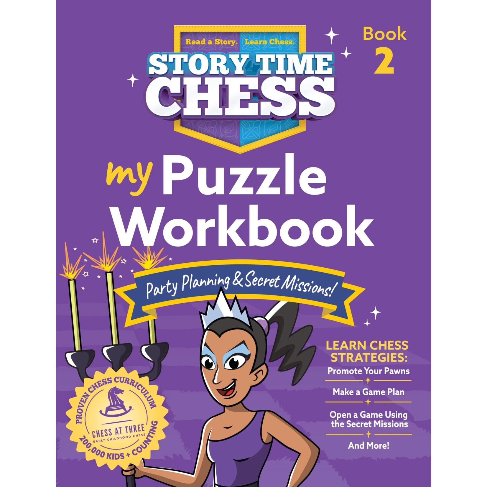 Thinking Cup Games Story Time Chess My Puzzle Workbook 2