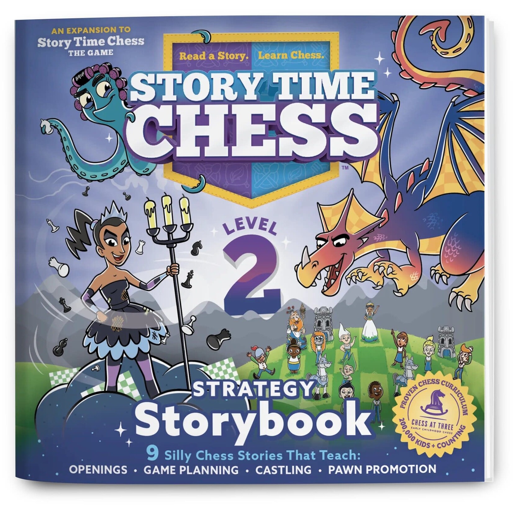 Thinking Cup Games Story Time Chess Strategy Storybook