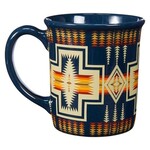 Pendleton 18 oz Ceramic Mug: Harding Navy