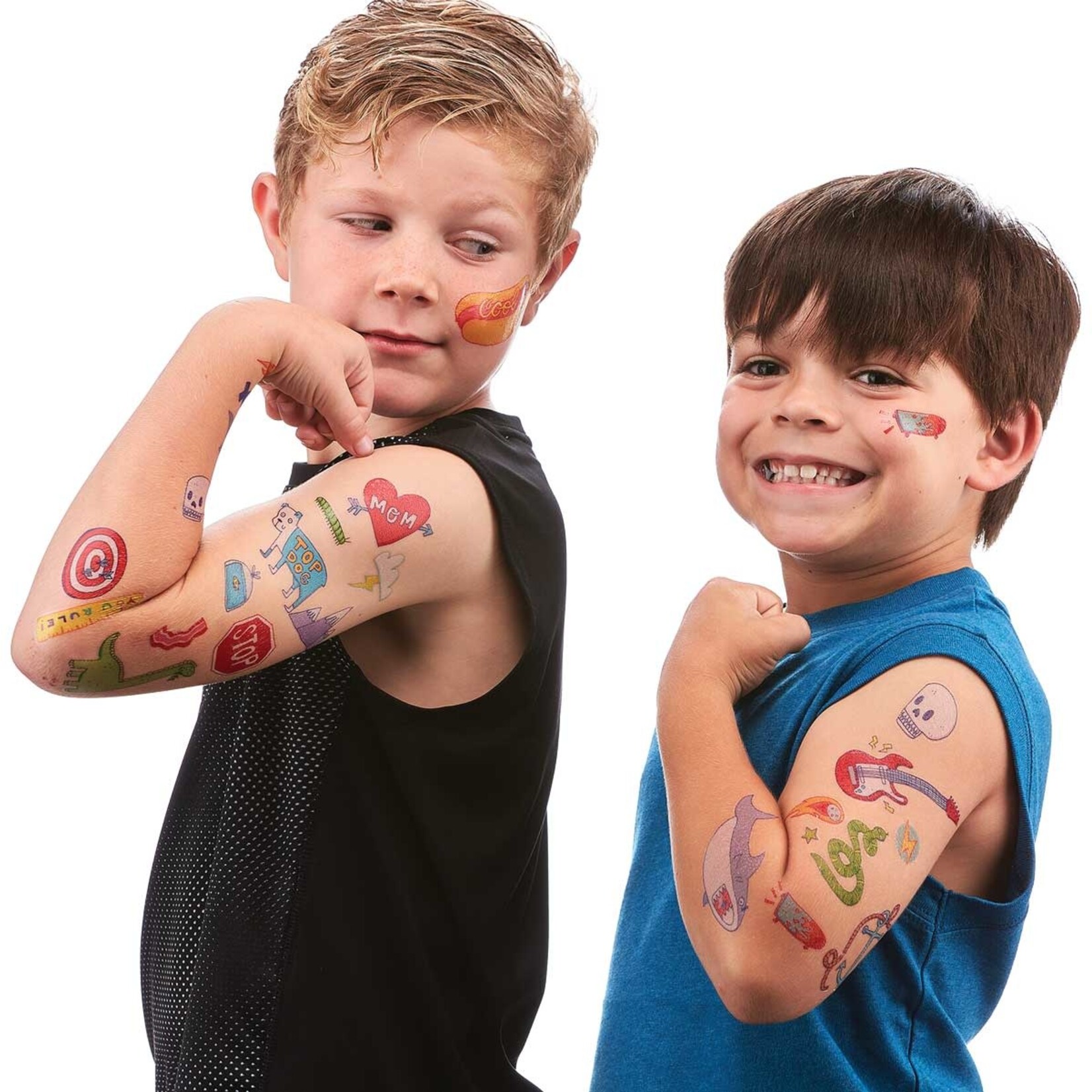 OOLY Tattoo Palooza Temporary Tattoo: Awesome Doodles - 3 Sheets
