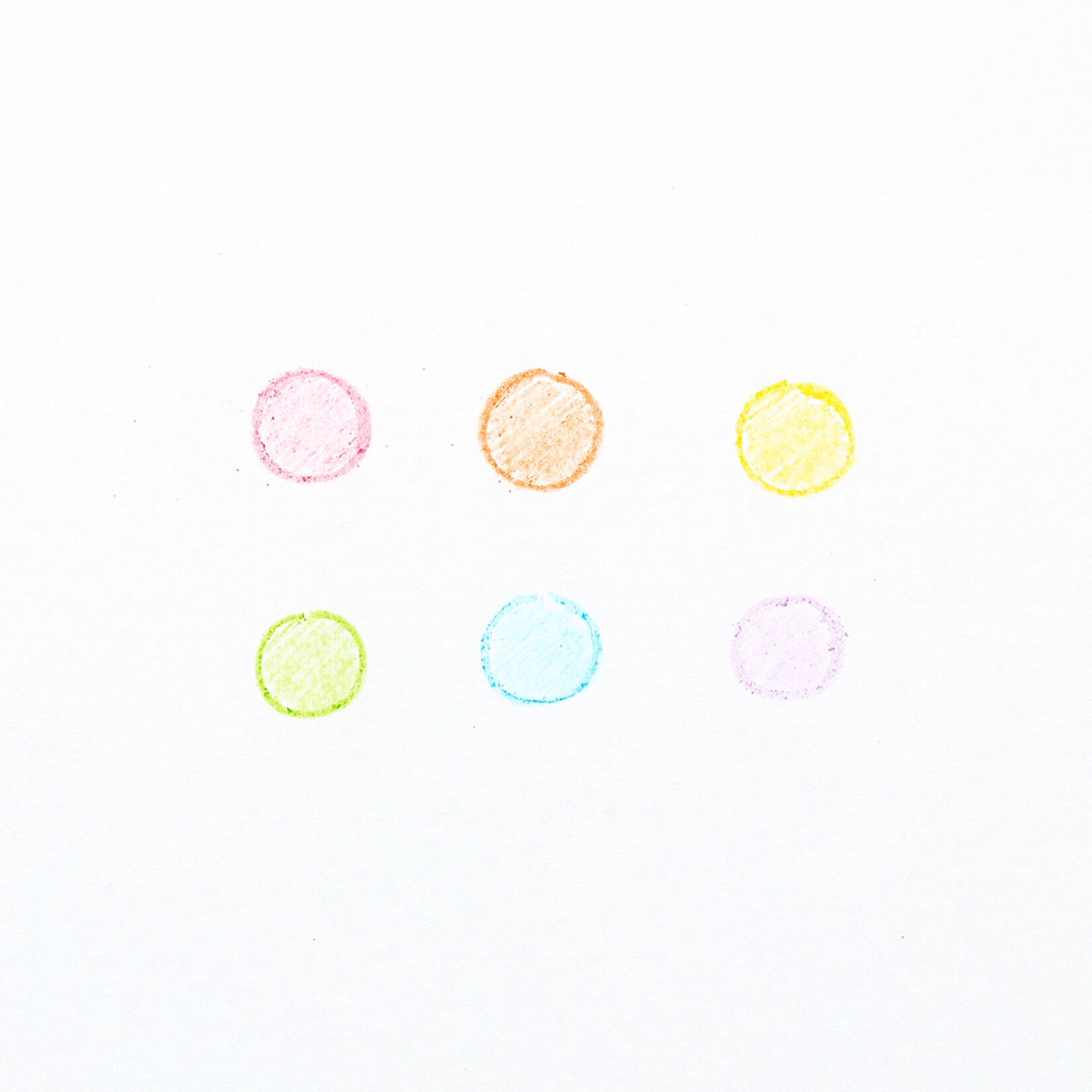 OOLY Rainbow Scoops Stacking Erasable Crayons + Scented Eraser