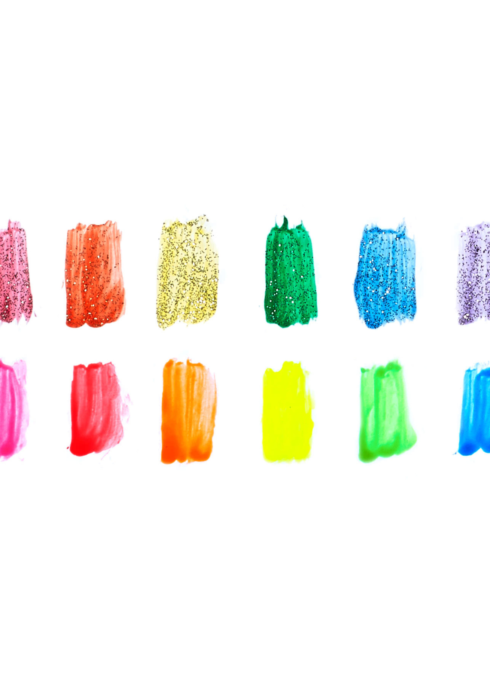 Ooly Lil' Poster Paint Pods- Glitter & Neon