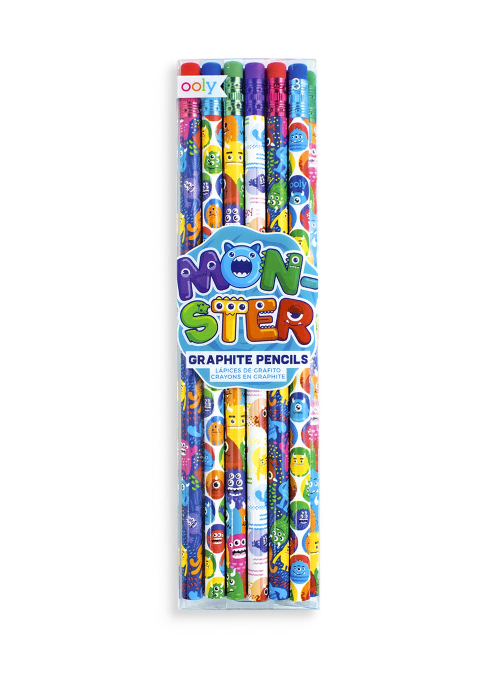 OOLY Monster Graphite Pencils - Set of 12