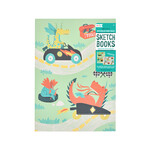 OOLY Doodle Pad Duo Sketchbook - Dragon Racetracks