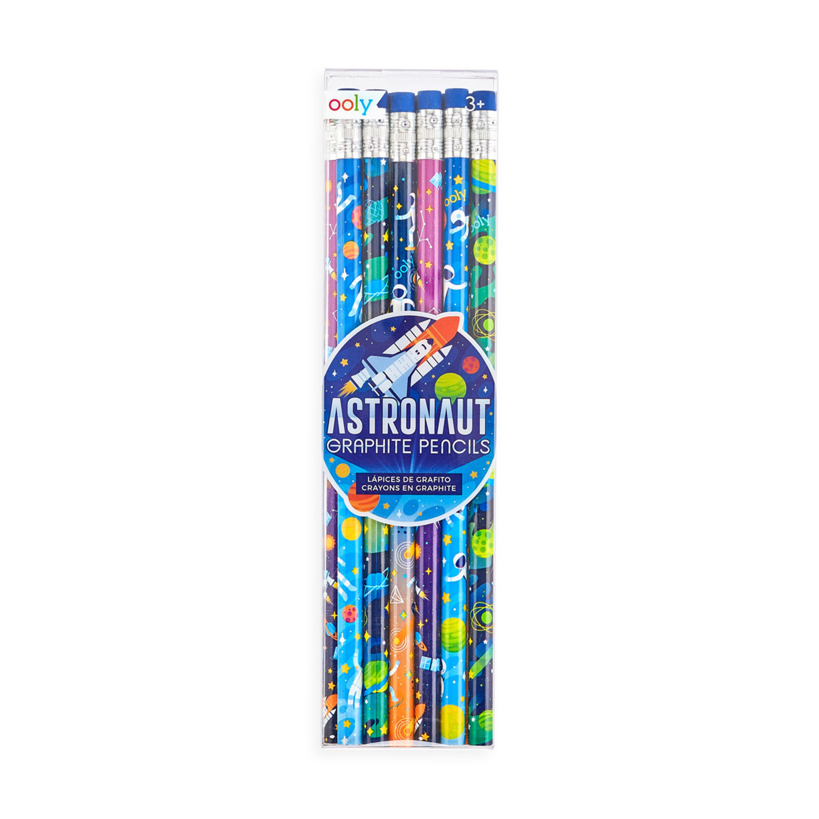 OOLY Astronaut Graphite Pencils - Set of 12