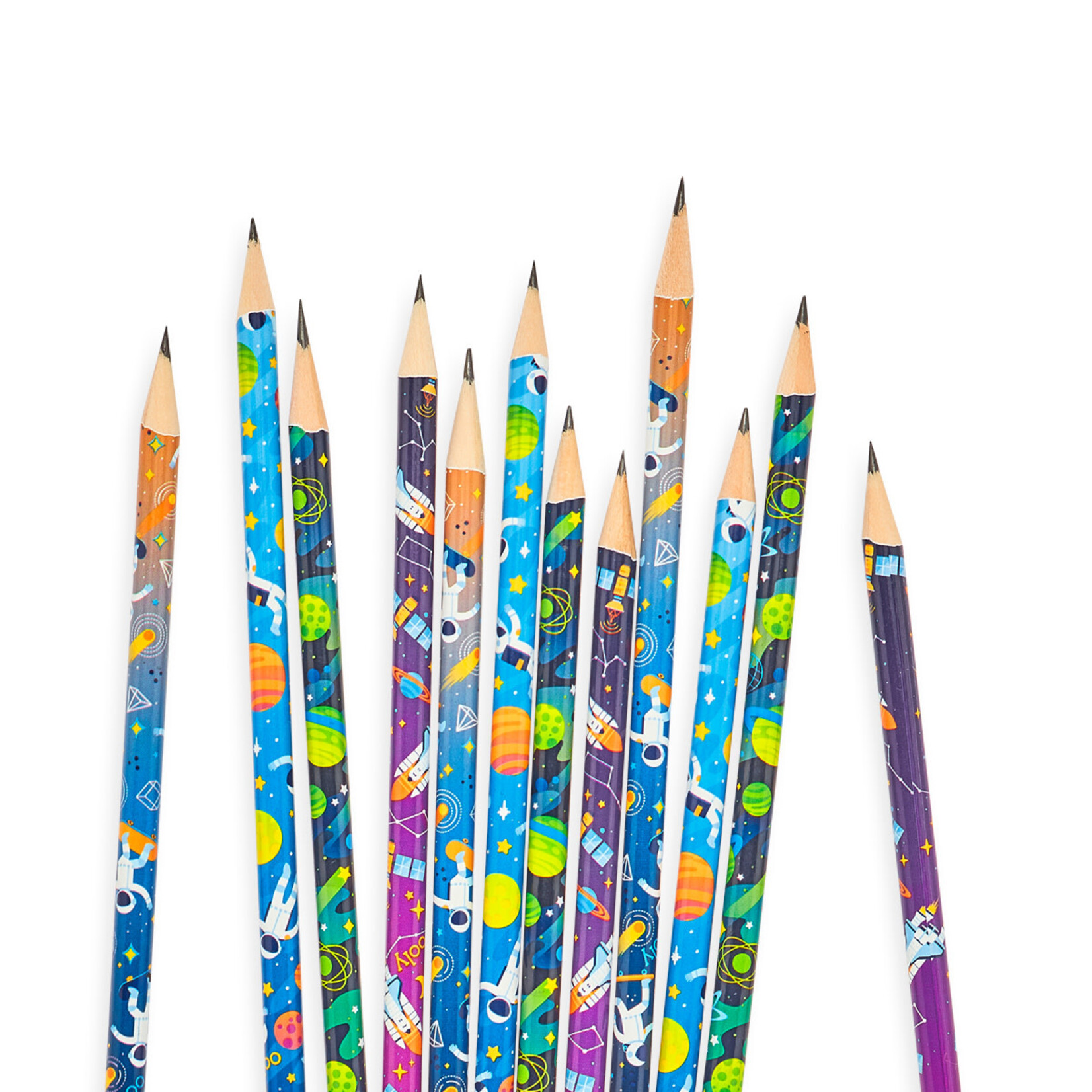 OOLY Astronaut Graphite Pencils - Set of 12