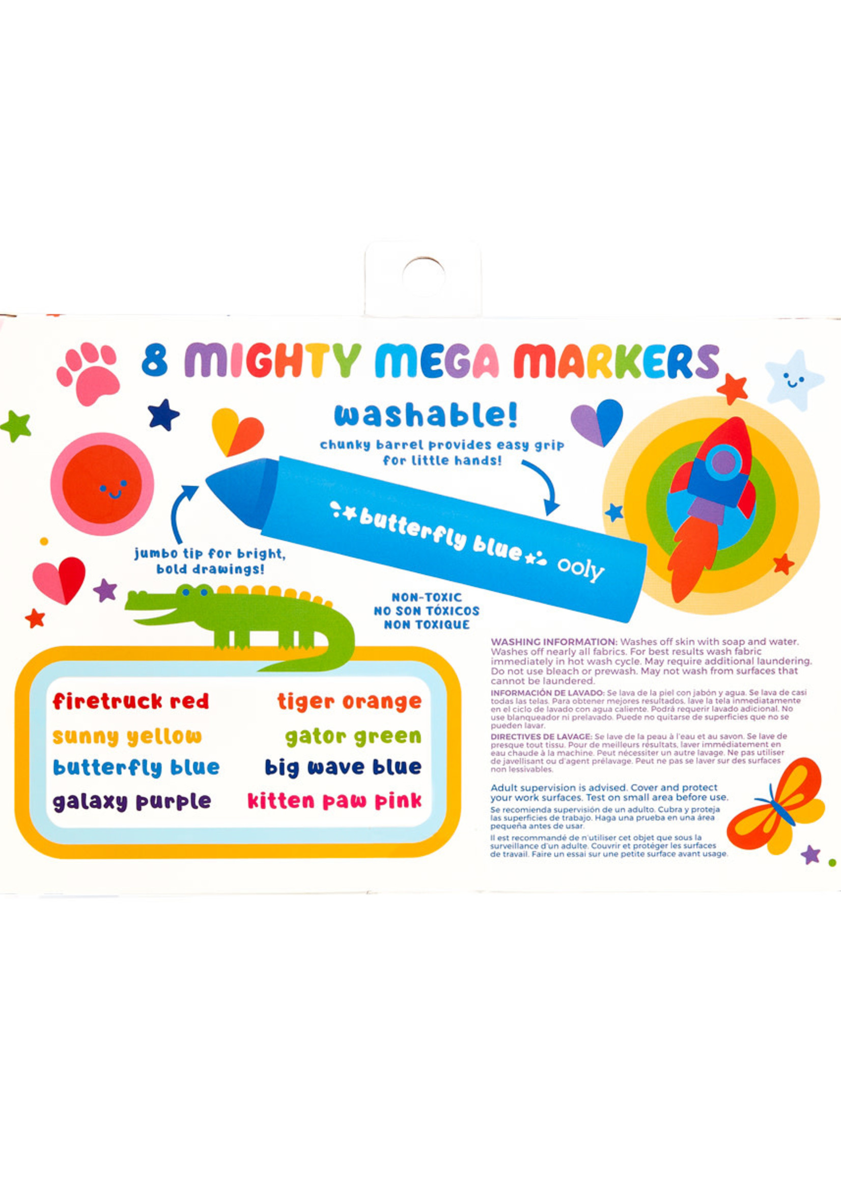 OOLY Mighty Mega Markers - Set of 8