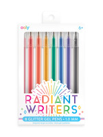 OOLY Radiant Writers Glitter Gel Pens - Set of 8