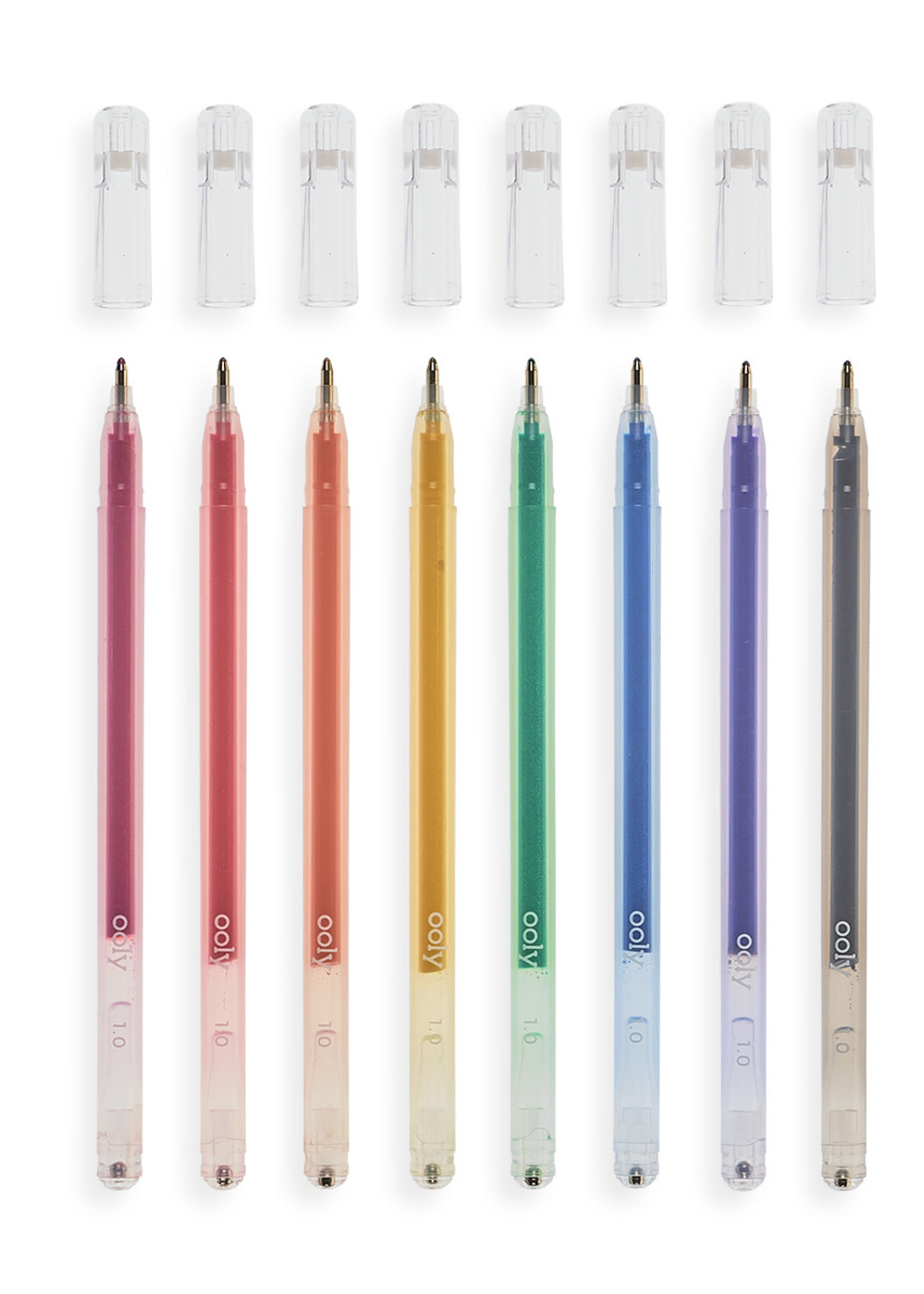 ooly™ Radiant Writers 1.0mm Glitter Gel Pens (8 pack)