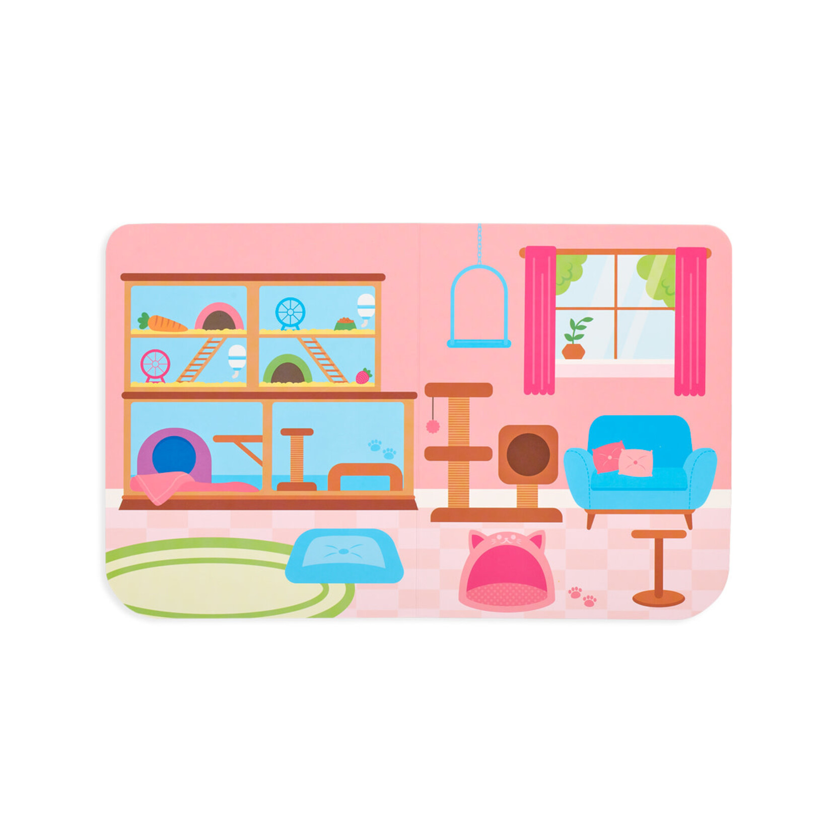 OOLY Play Again! Mini On-The-Go Activity Kit : Pet Play Land