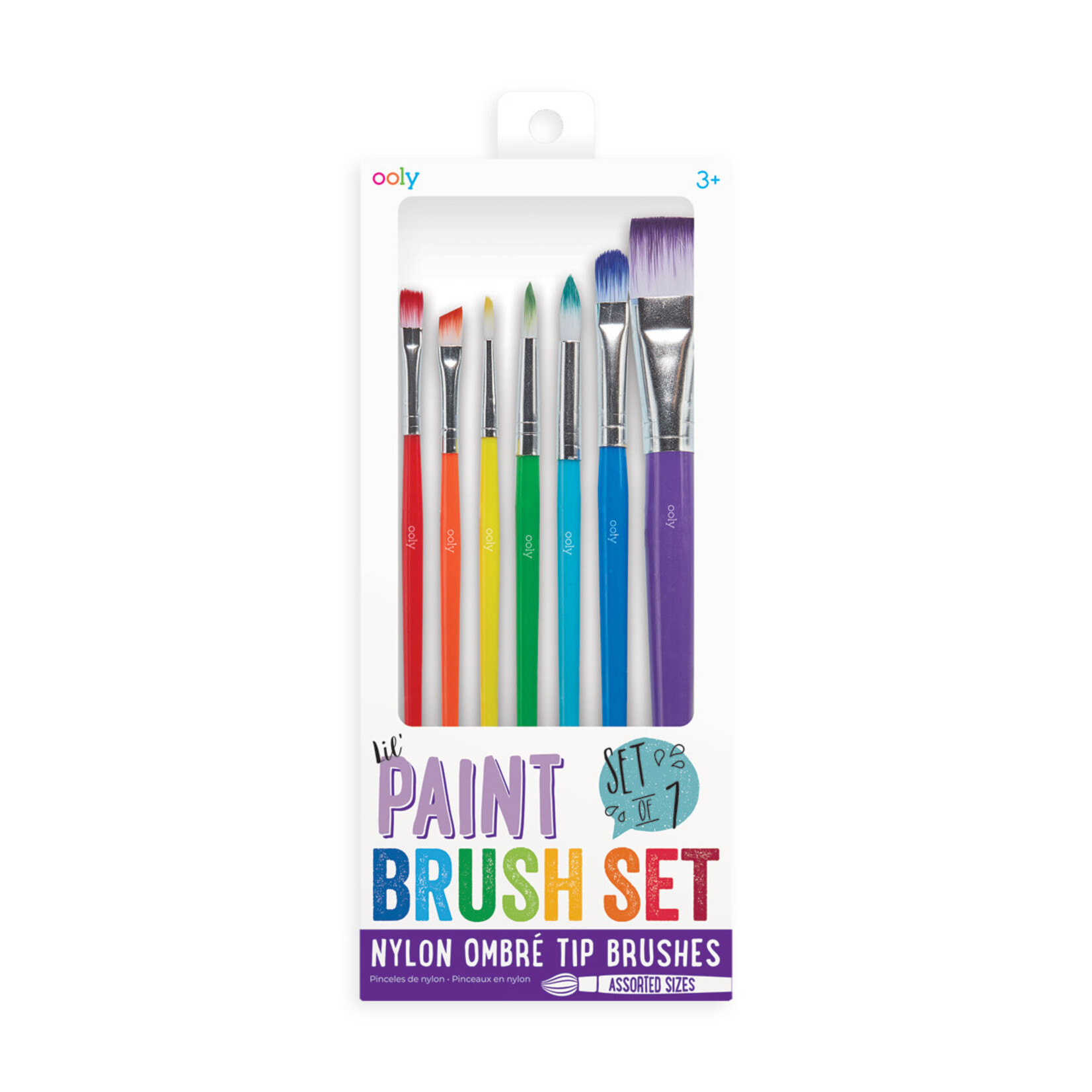 OOLY Lil' Paint Brush Set - Set of 7