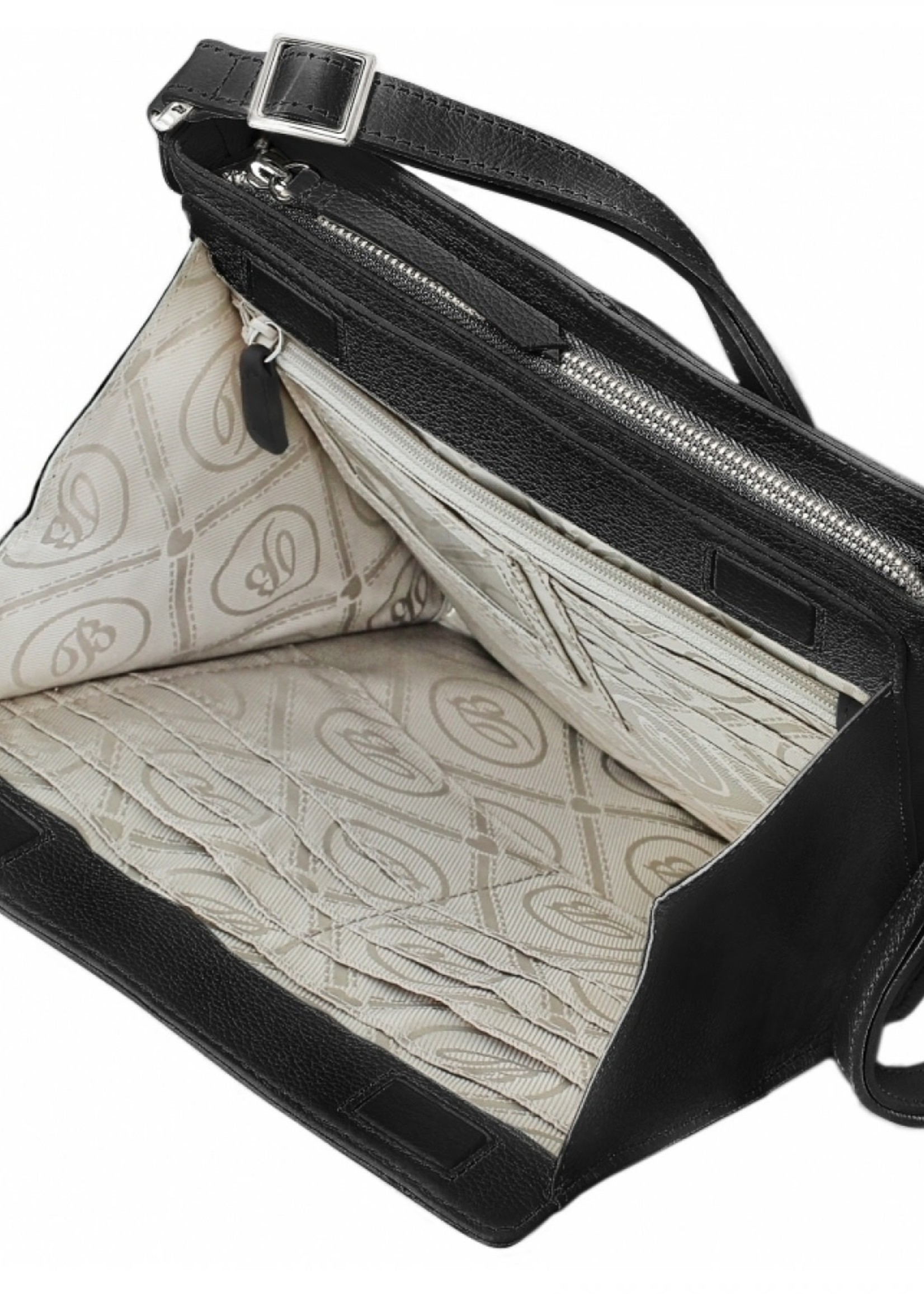 Brighton Ferrara Cross Body Organizer: Black