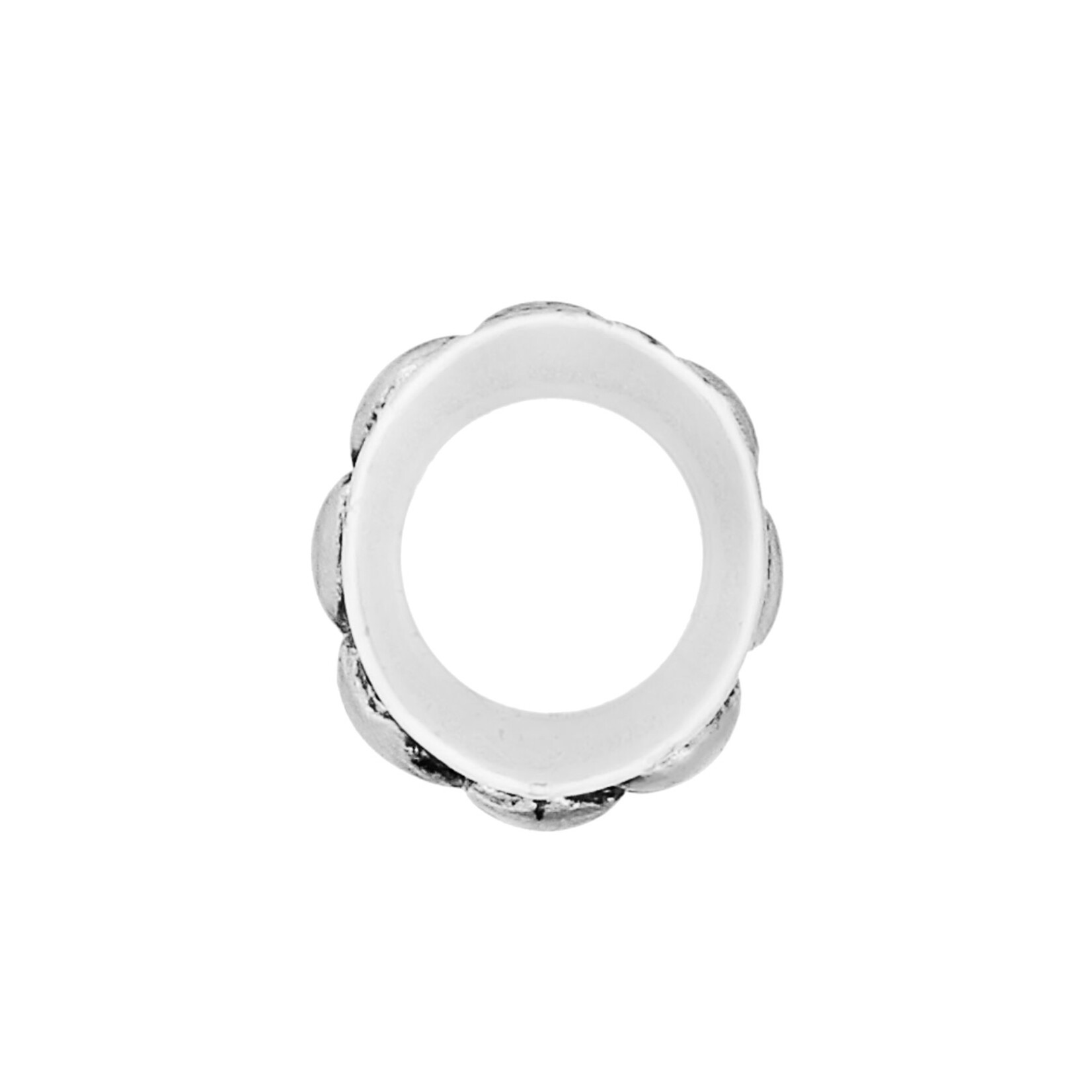Brighton Hearts Spacer: Silver