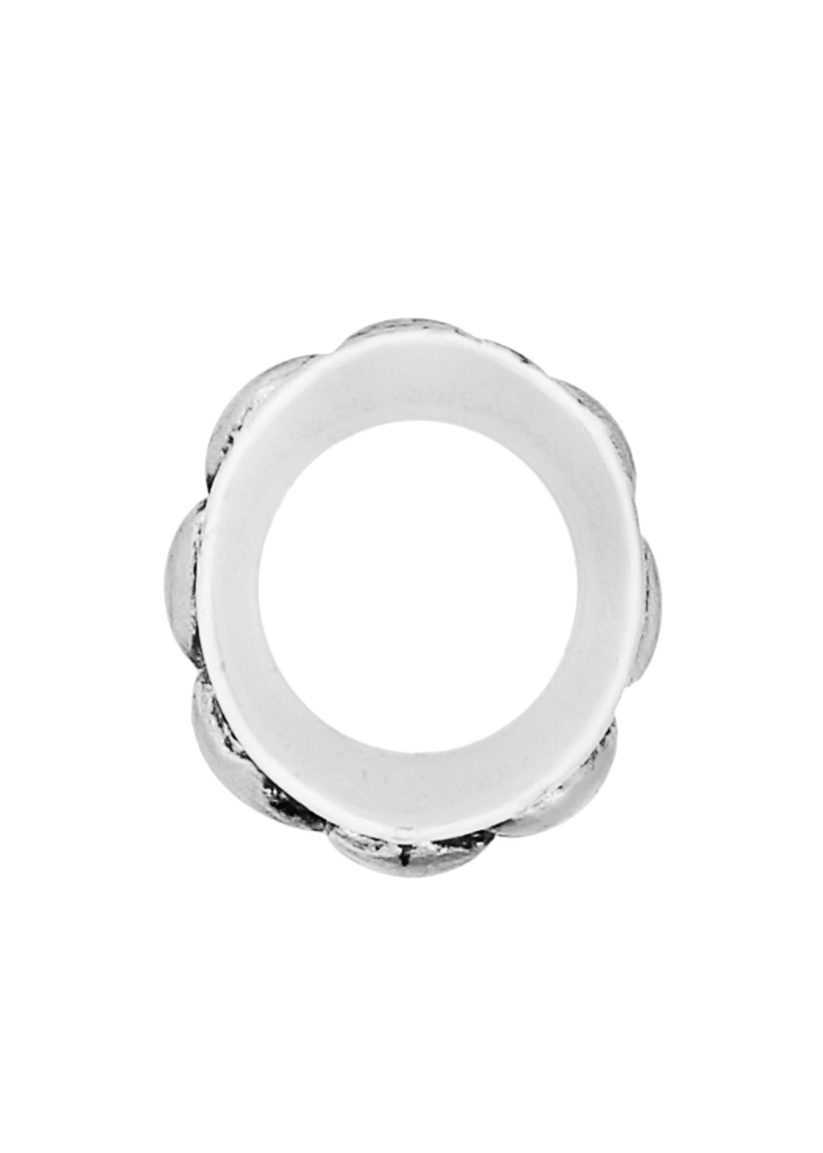 Brighton Hearts Spacer: Silver