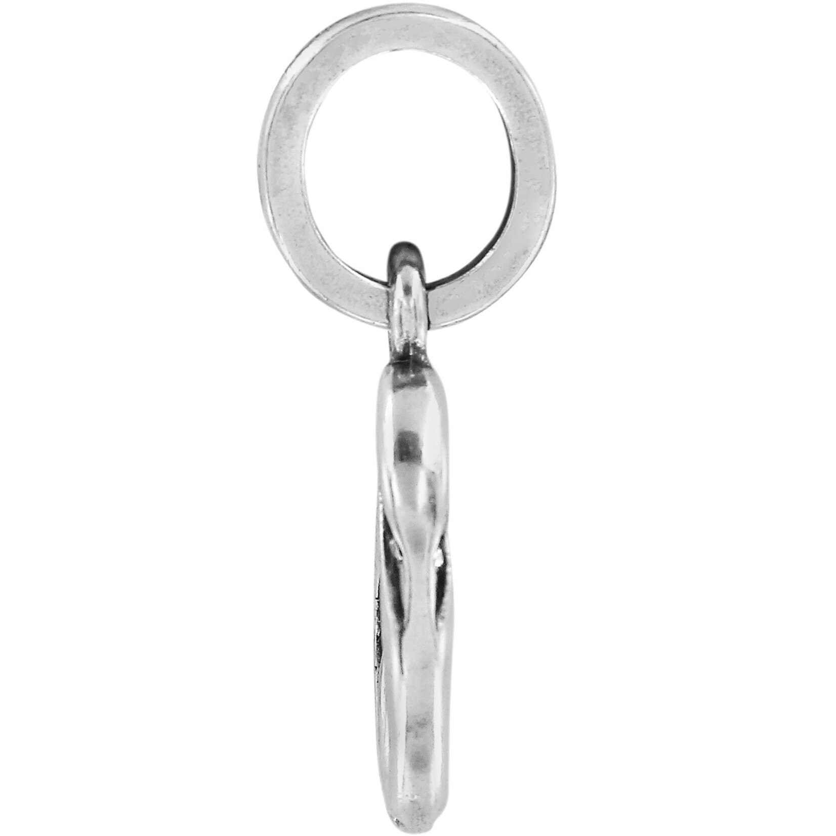 Brighton Number Zero Charm: Silver
