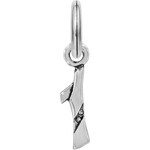 Brighton Number One Charm: Silver