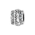 Brighton Friends Bead: Silver