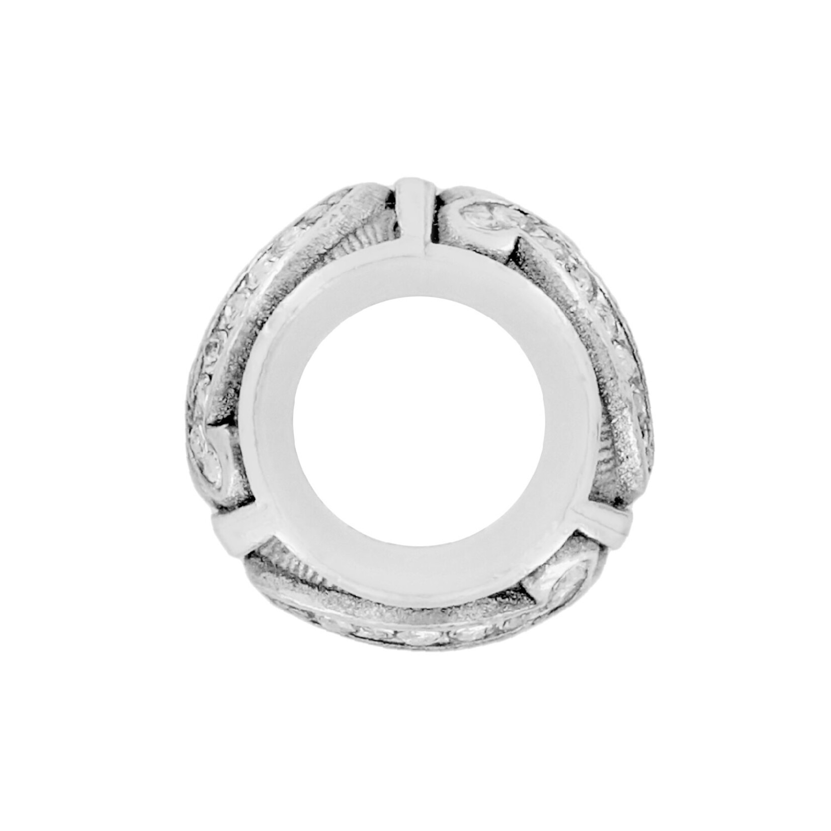Brighton Alpha Bead Q: Silver