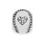 Brighton Baseball Bead: Silver