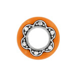 Brighton Primavera Spacer: Silver-Orange