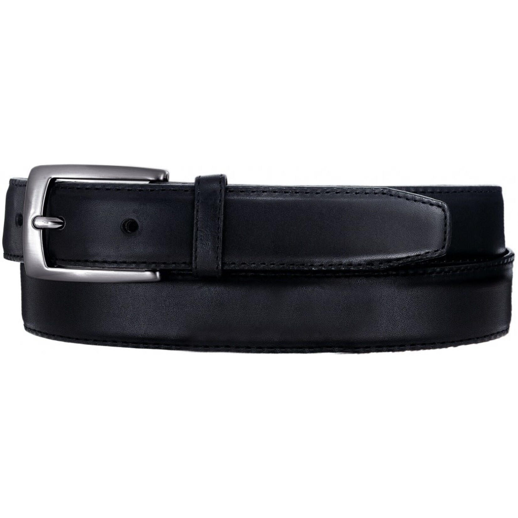 Brighton Norton Dress Satin Buckle Belt: Black