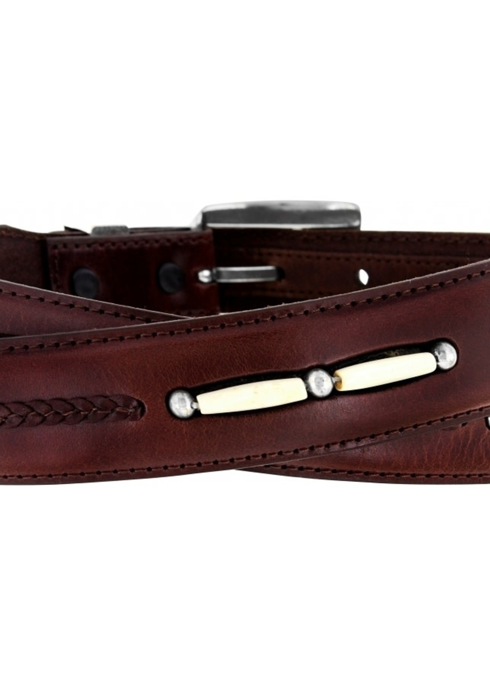 Brighton Toronto Taper Belt: Brown